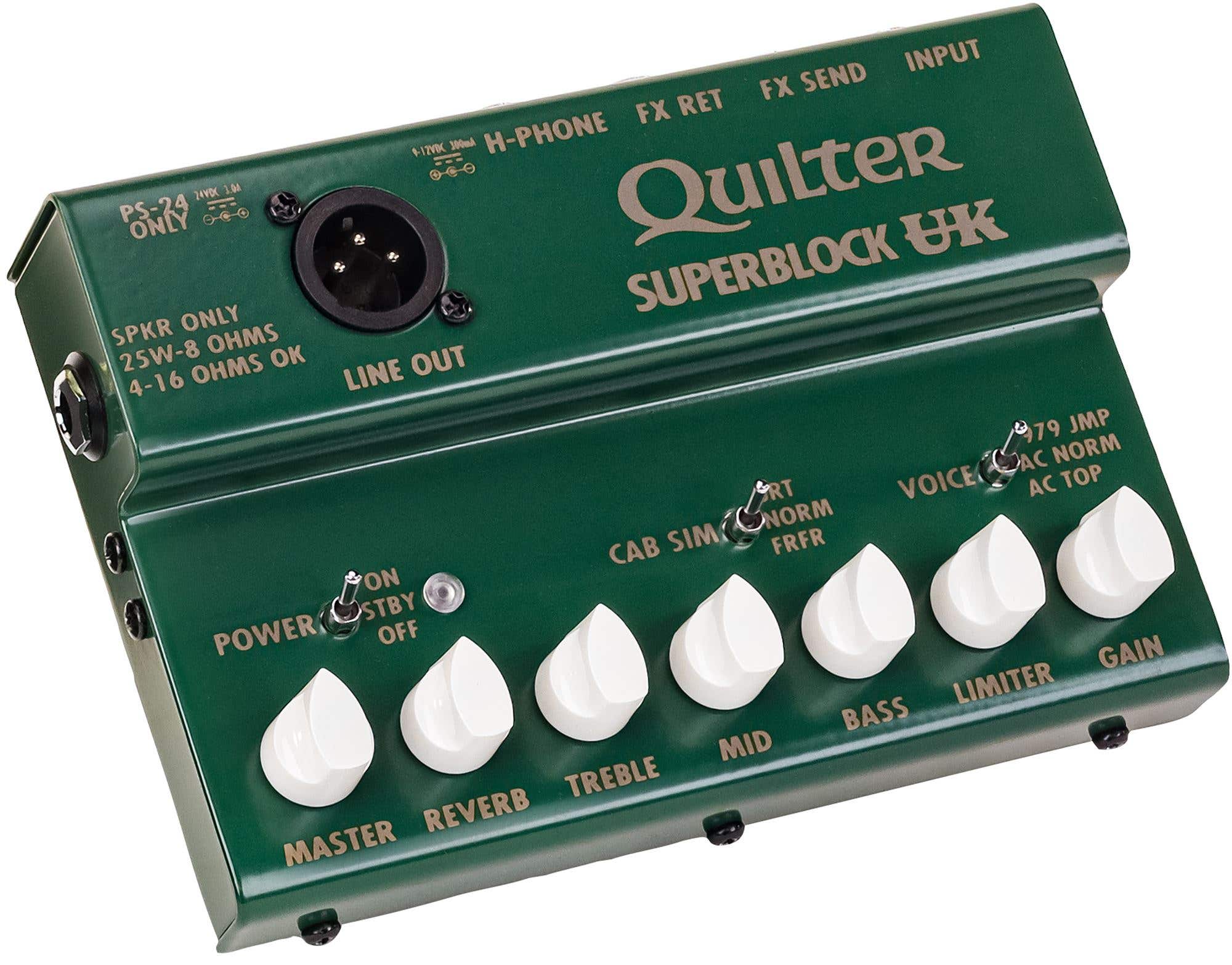 Quilter SuperBlock UK Pedalboard Amplifier and Preamp 25 Watts