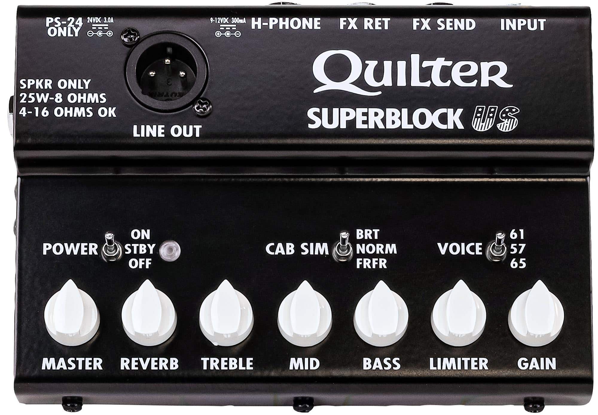 Quilter SuperBlock US Pedalboard Amplifier and Preamp 25 Watts