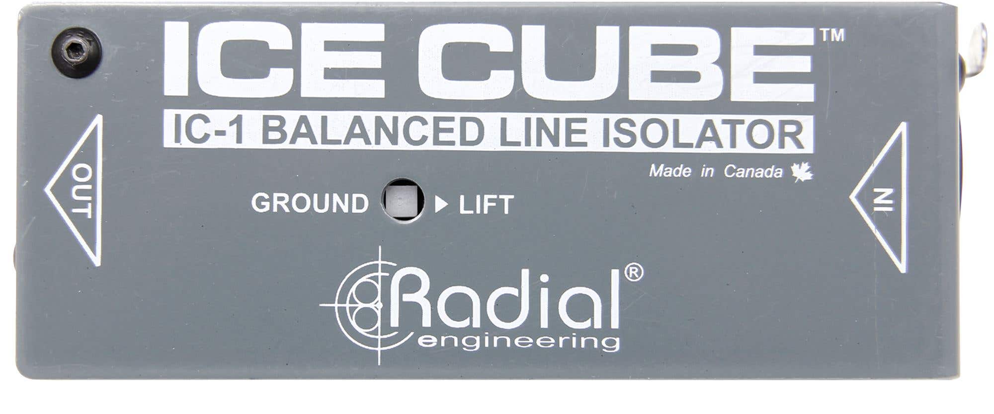 Radial IceCube IC-1 Passive Line Level Isolator