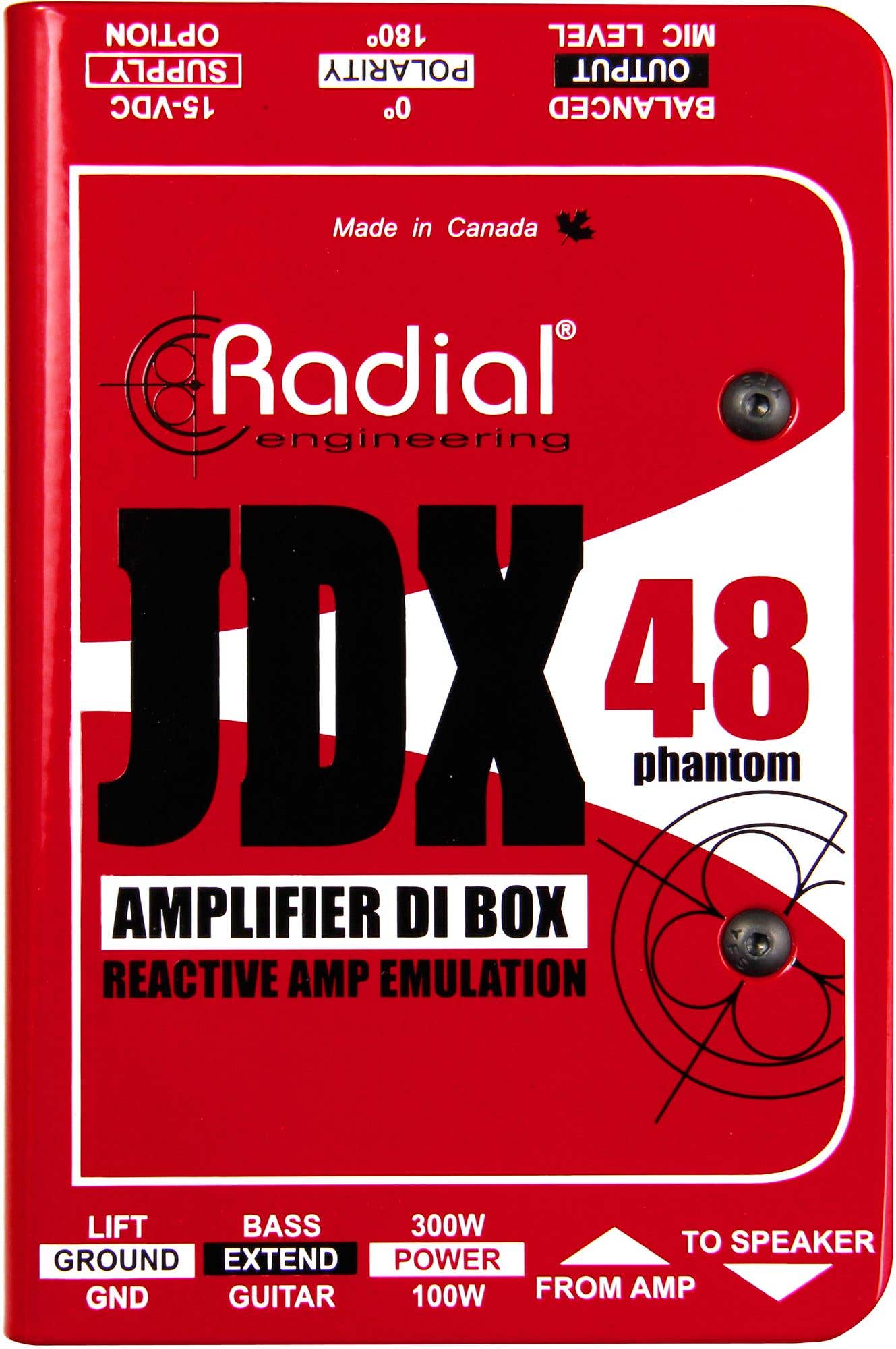 Radial JDX48 Reactor Guitar Amp Direct Box