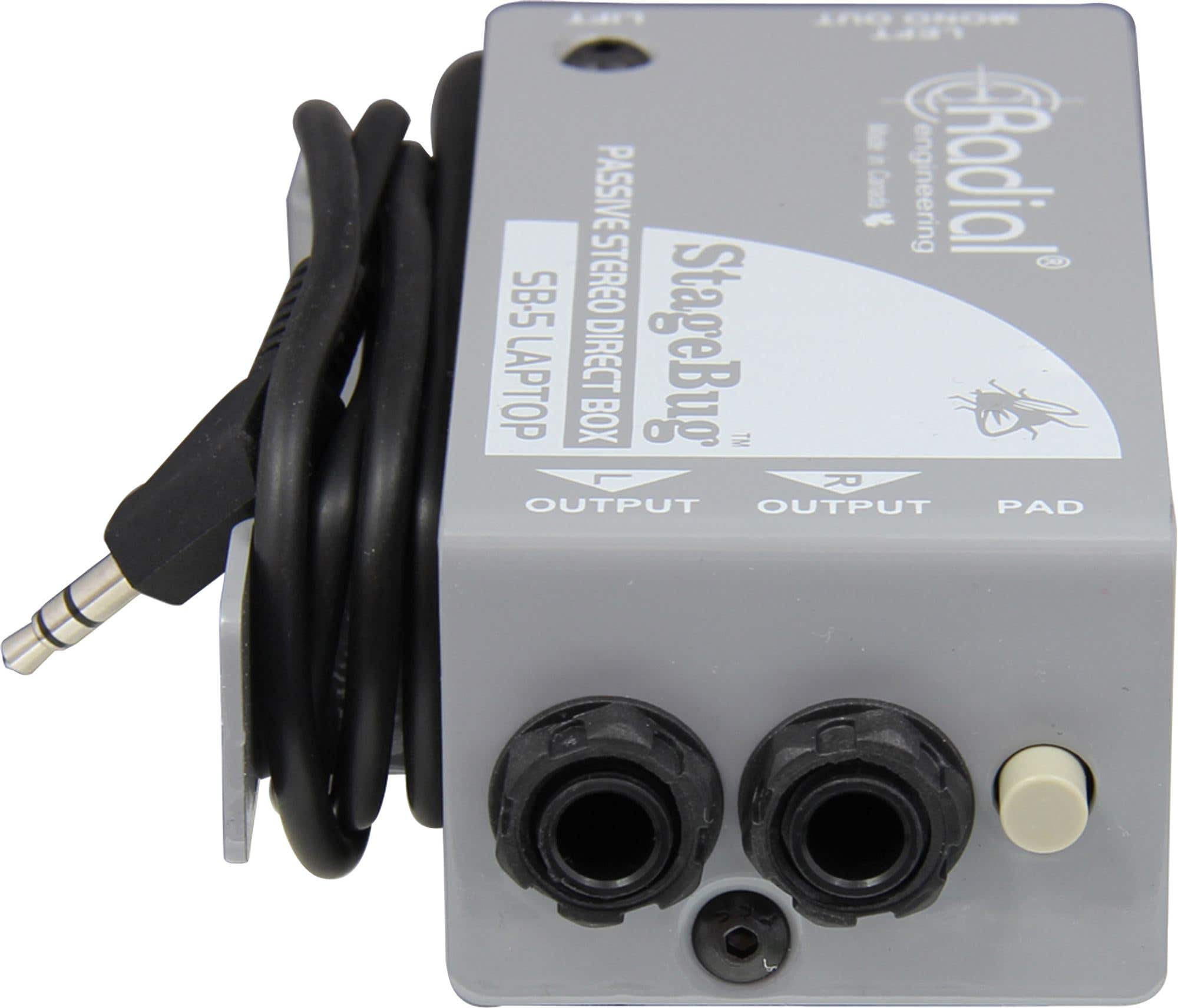 Radial SB5 Laptop Stereo Direct Box for Computer DJs