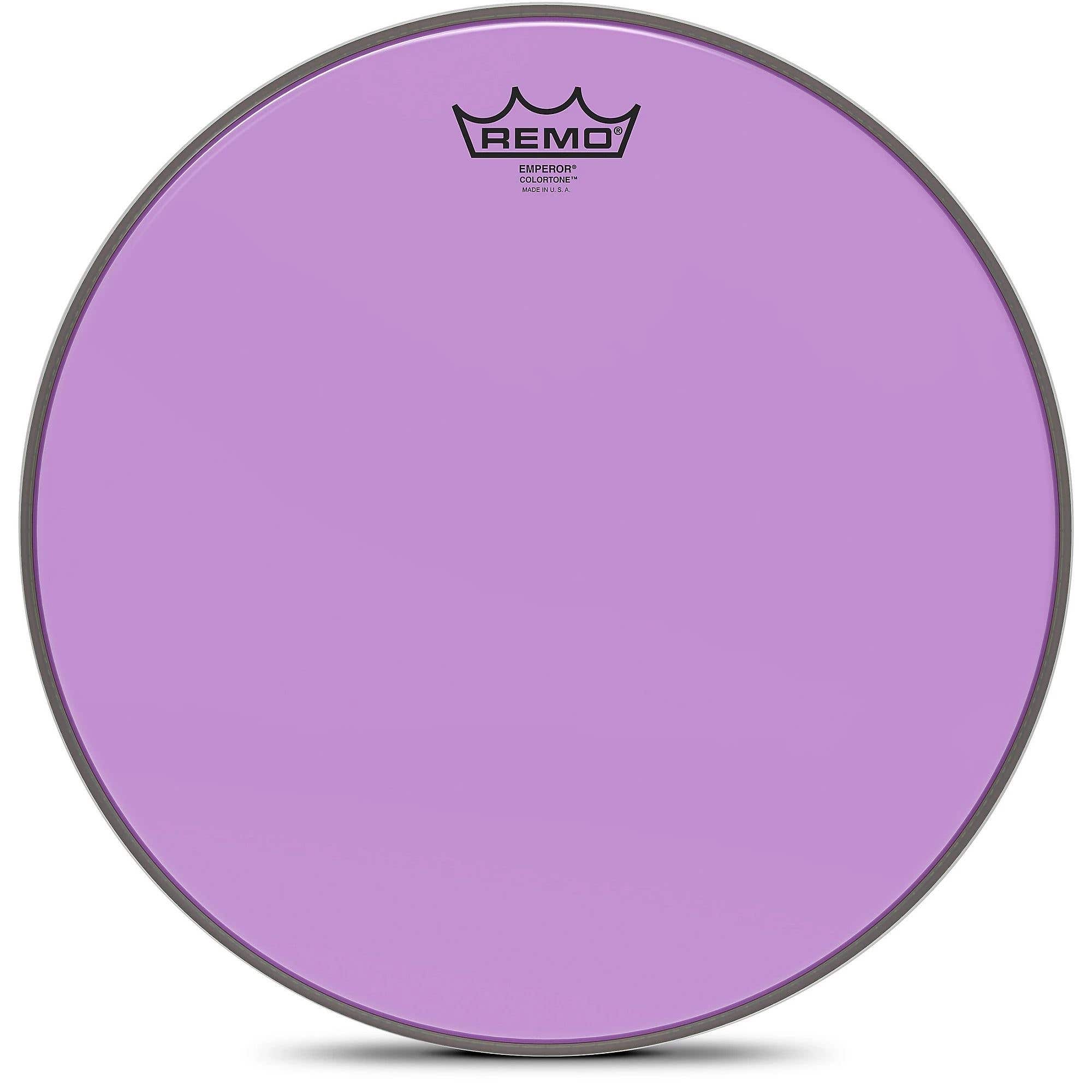 Remo Emperor Colortone Purple Drum Head