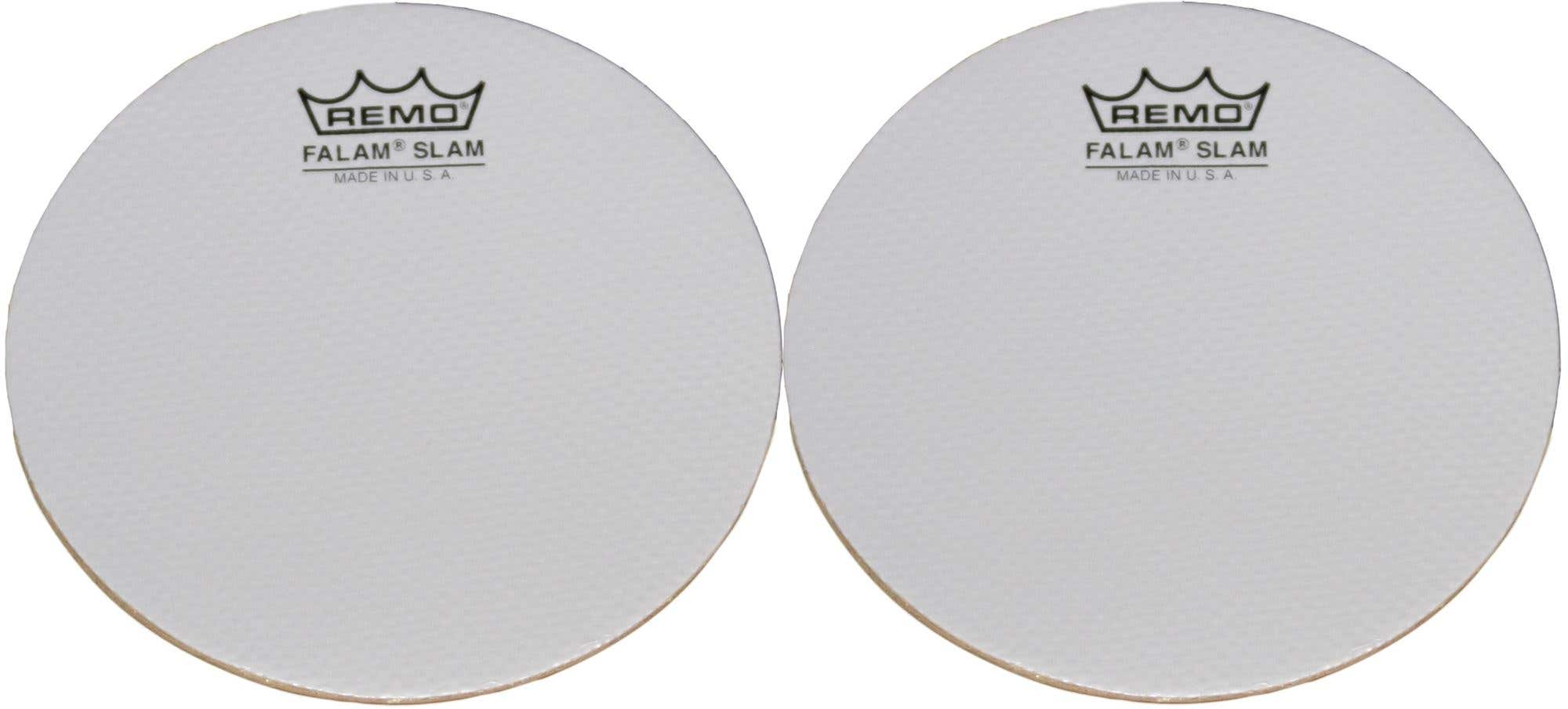 Remo KS0004PH Falam Slam Bass Drum Kick Pad 2 Pack