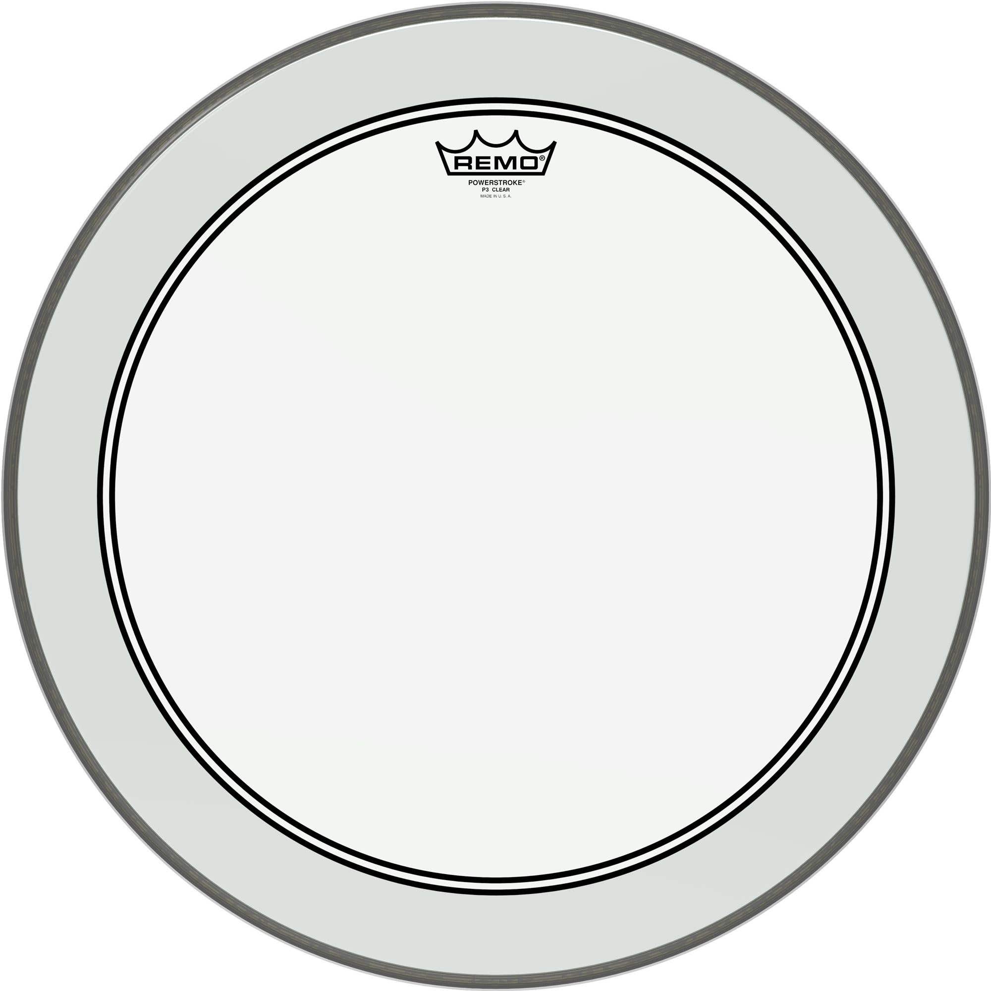 Remo Powerstroke 3 Clear Bass Drum Head