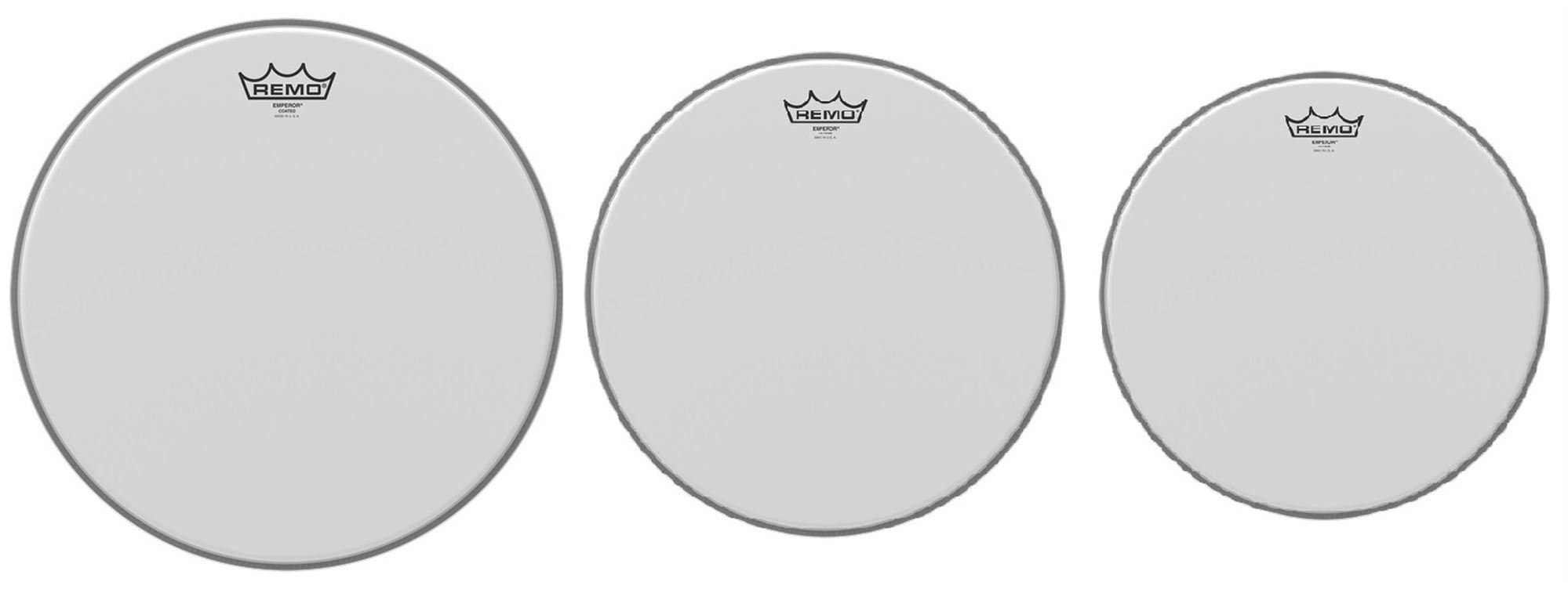 Remo Coated Emperor Tom Drum Head Package