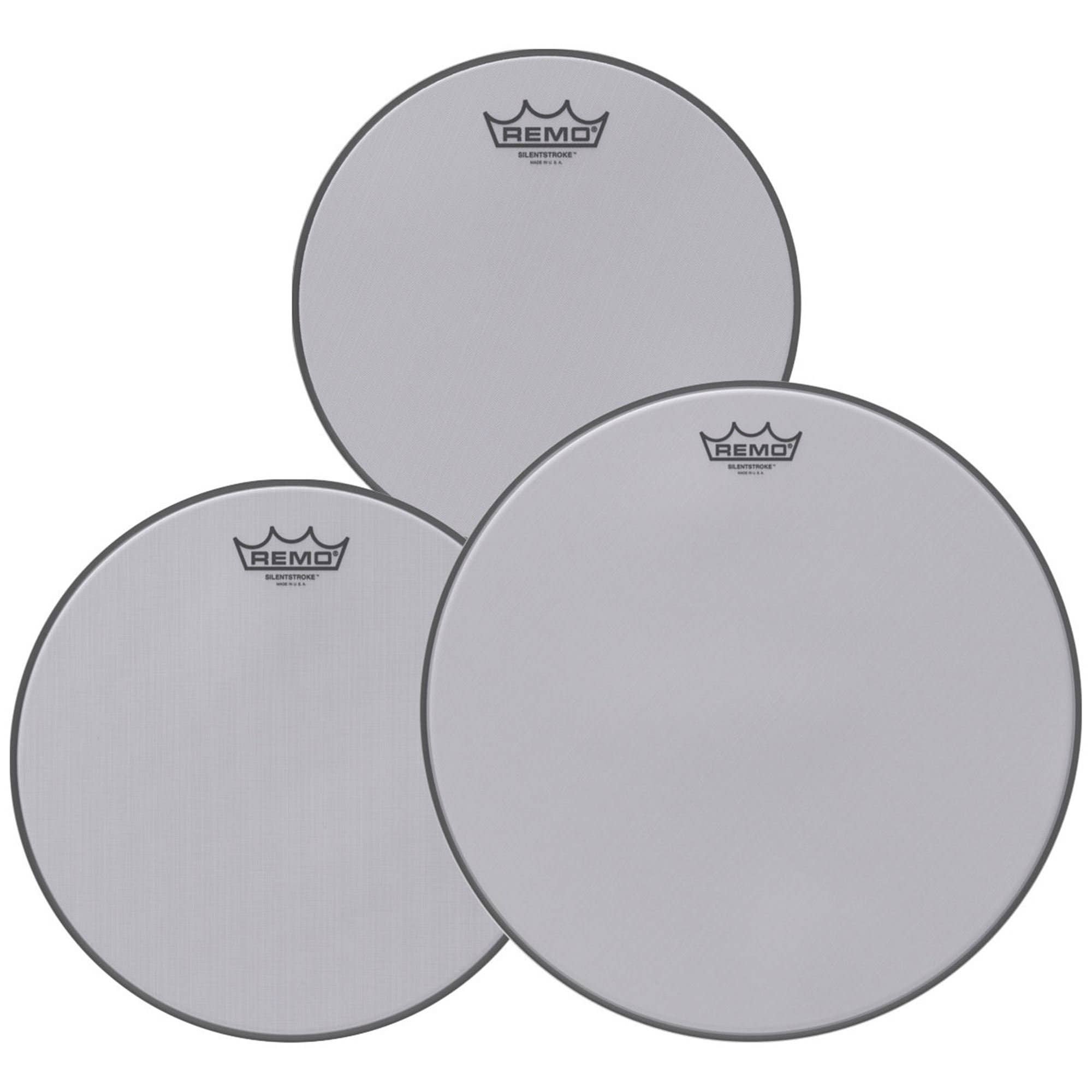 Remo Silentstroke ProPack 10/12/16 White Mesh