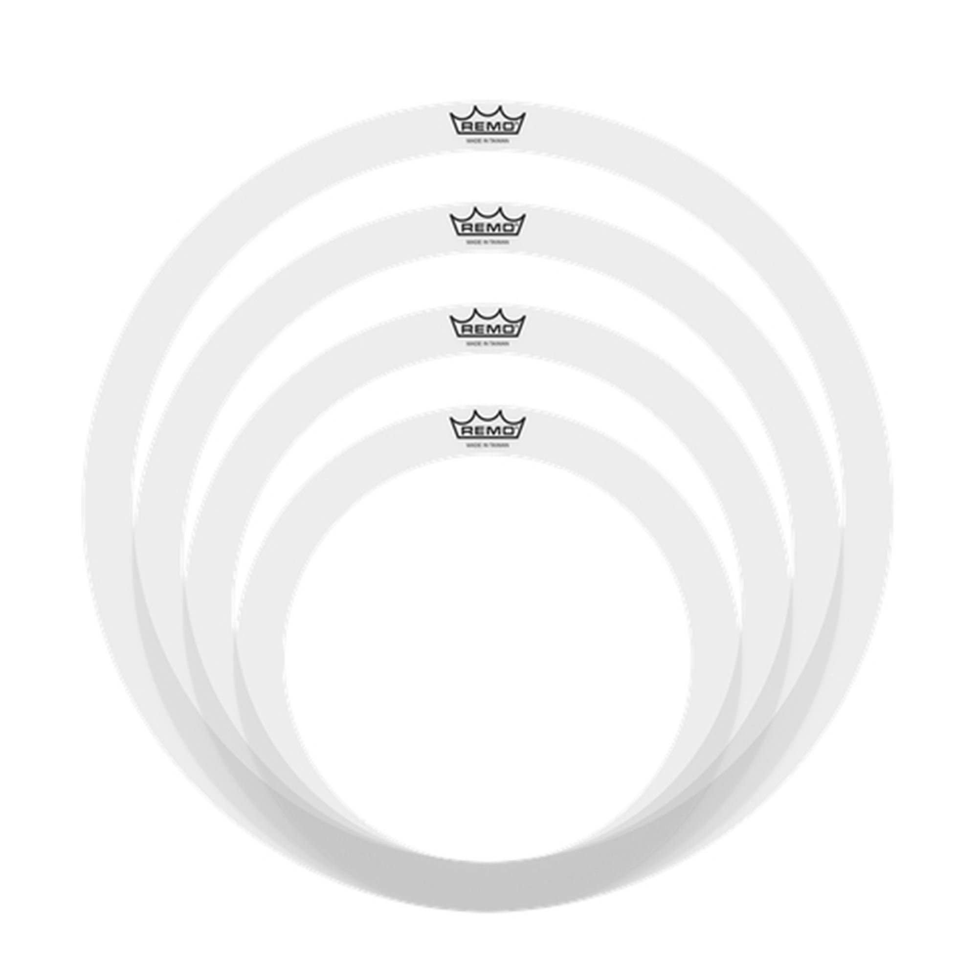 Remo Remo Rem O Rings Rock Pack 10 12 14 16 Inch