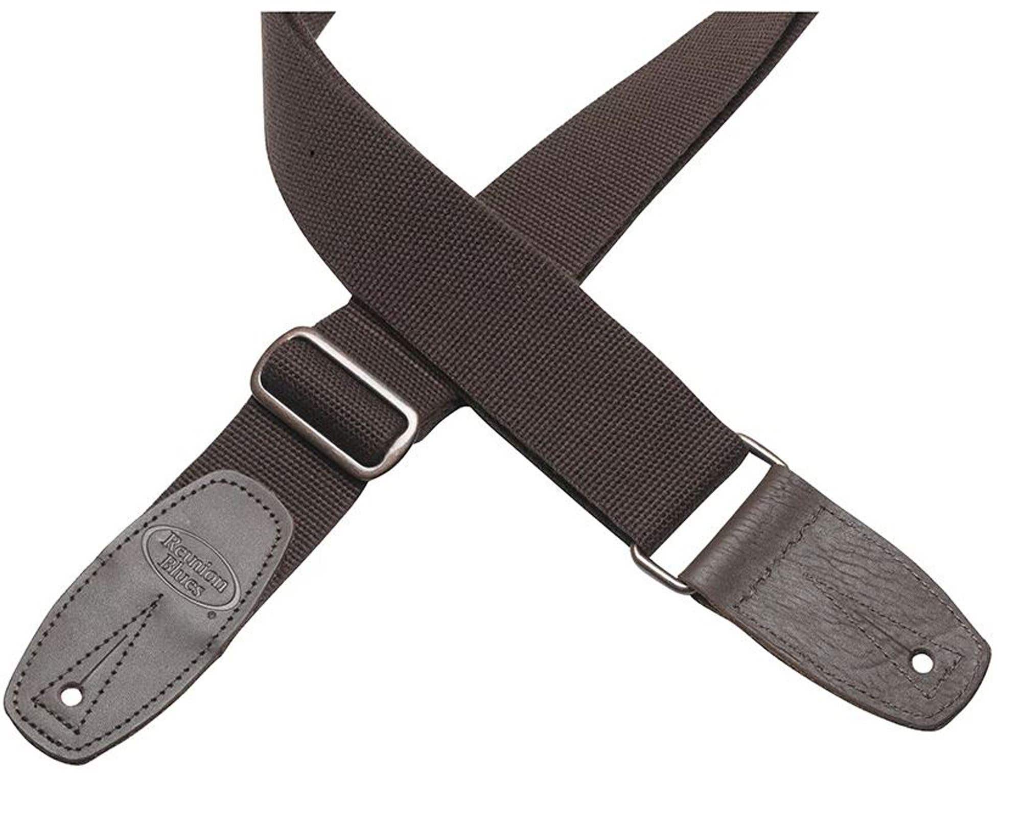 Reunion Blues RBS-34 Merino Wool Guitar Strap Brown