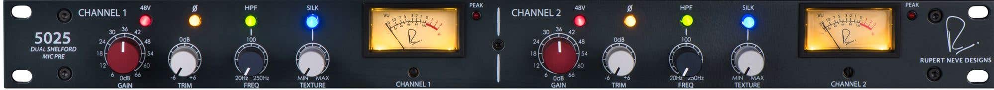 Rupert Neve Designs 5025 Dual Shelford Microphone Preamp