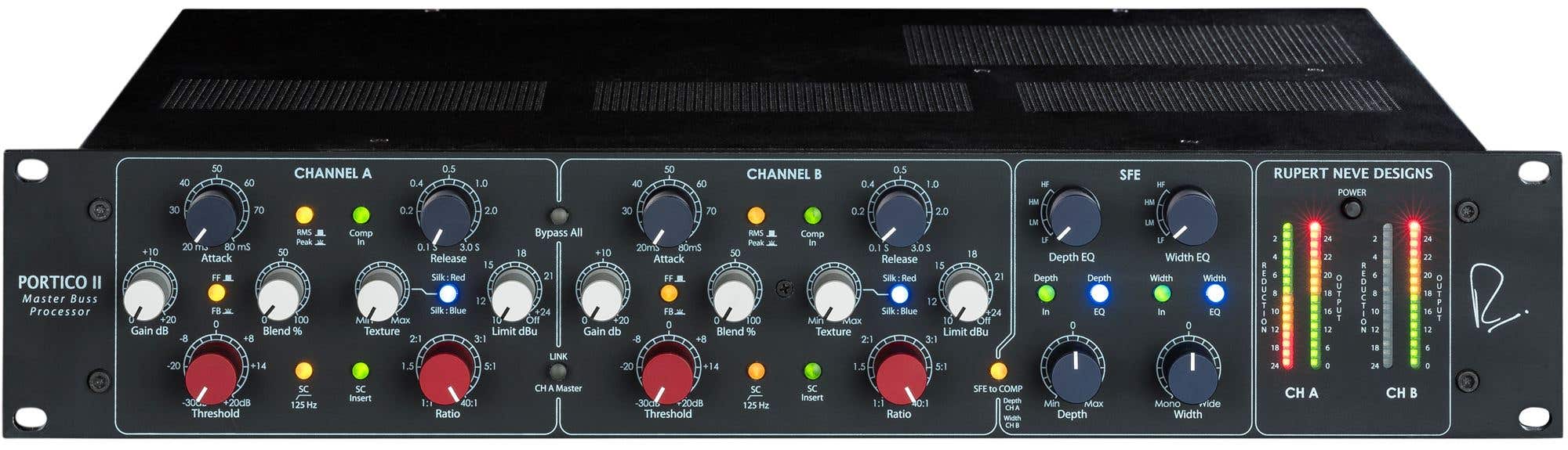 Rupert Neve Portico II Master Buss Processor Black