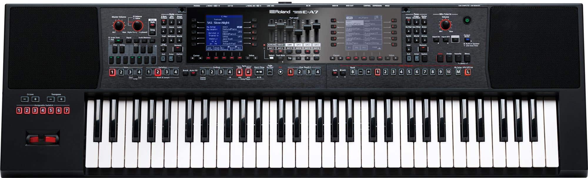 Roland EA7 61-Key Arranger Keyboard