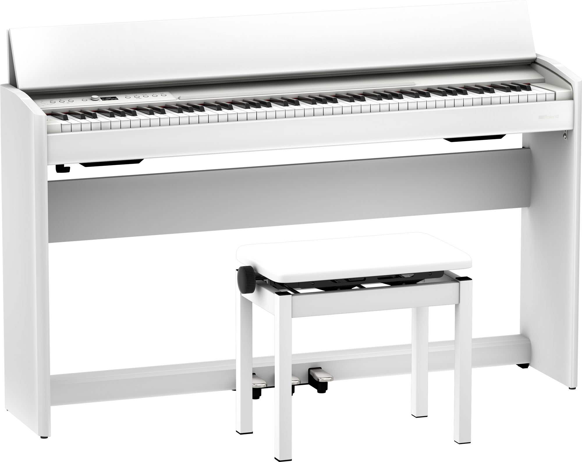 Roland F701 Digital Home Piano in White