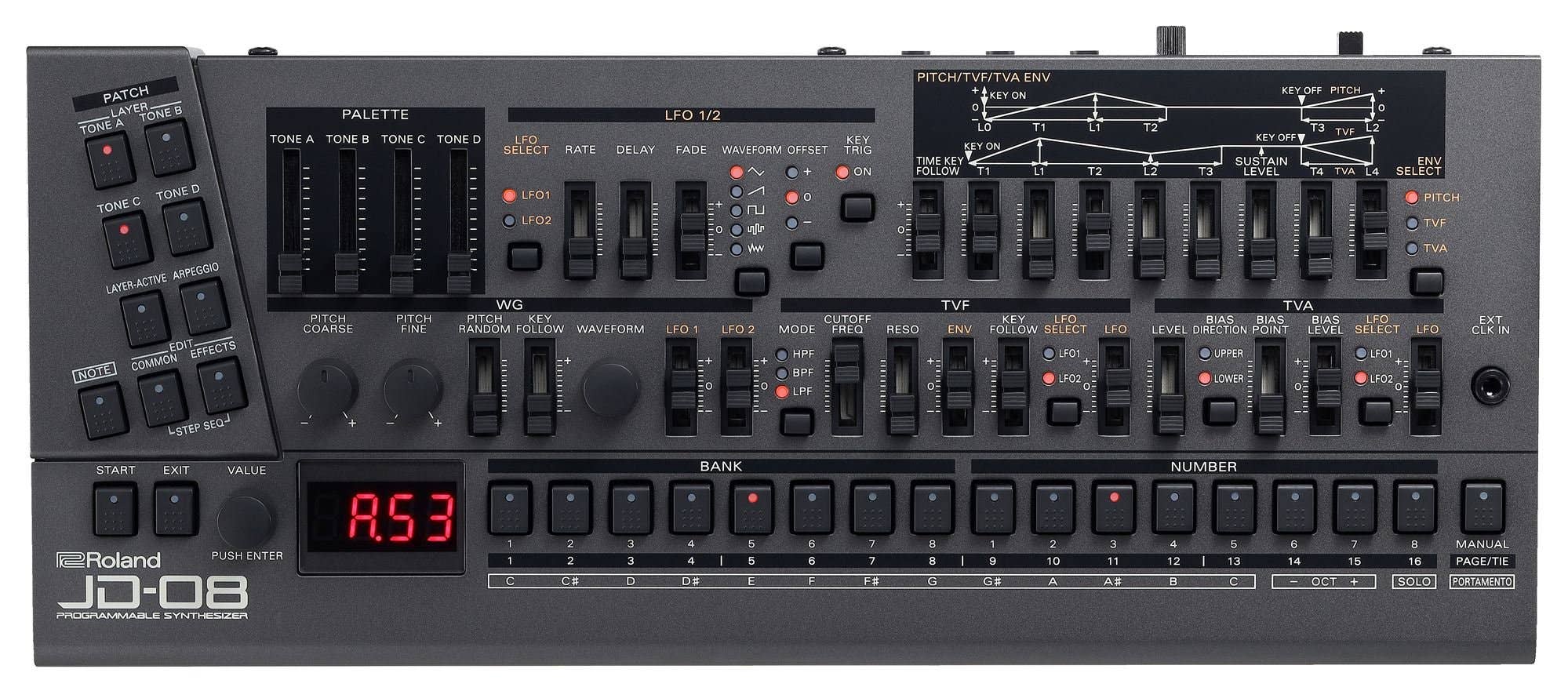 Roland JD-08 Boutique Desktop Synthesizer