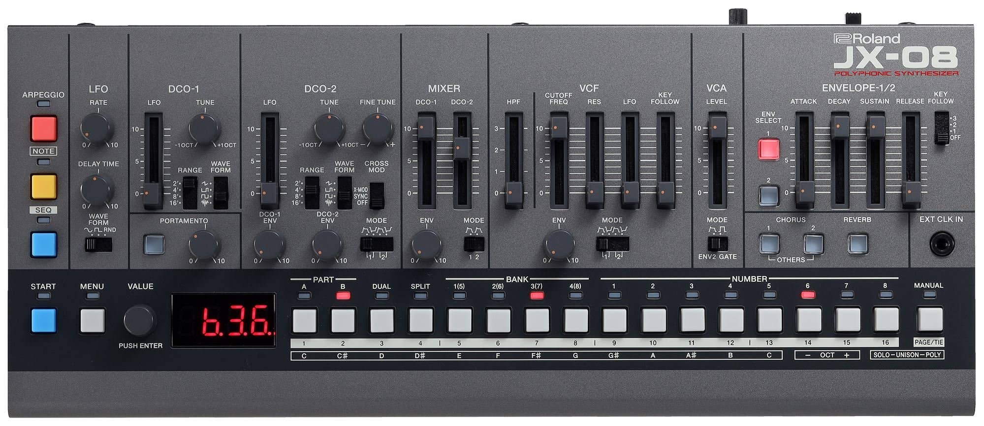 Roland JX08 Boutique Desktop Synthesizer