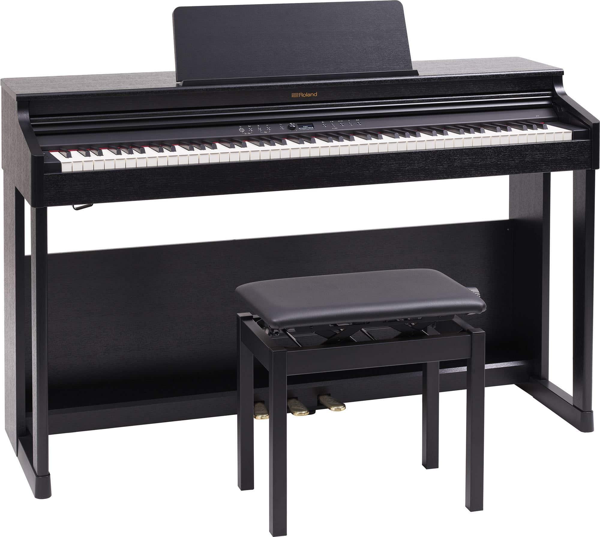 Roland RP701 Digital Home Piano in Contemporary Black
