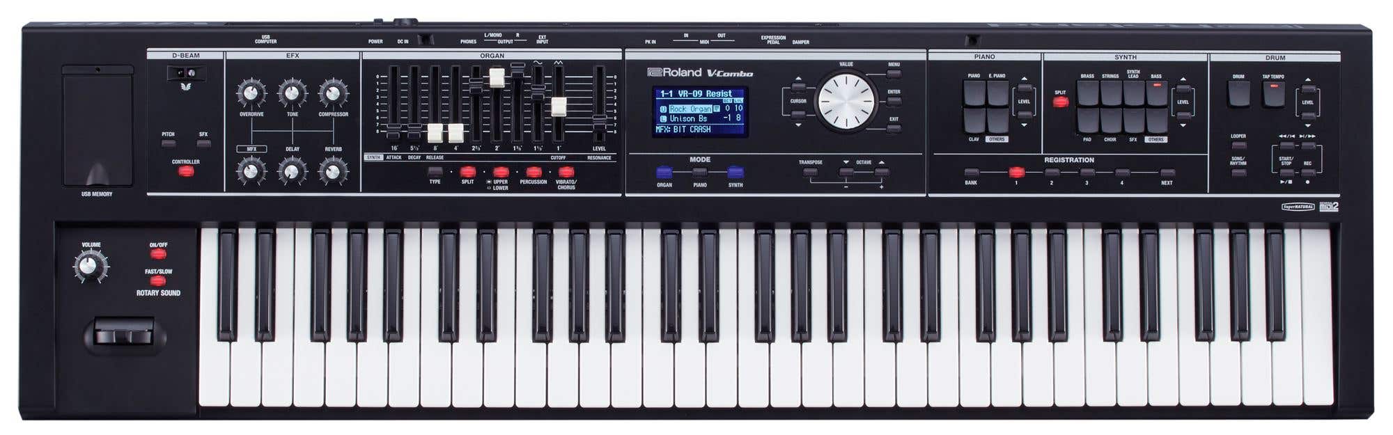 Roland VCombo VR09B 61 Key Live Performance Keyboard