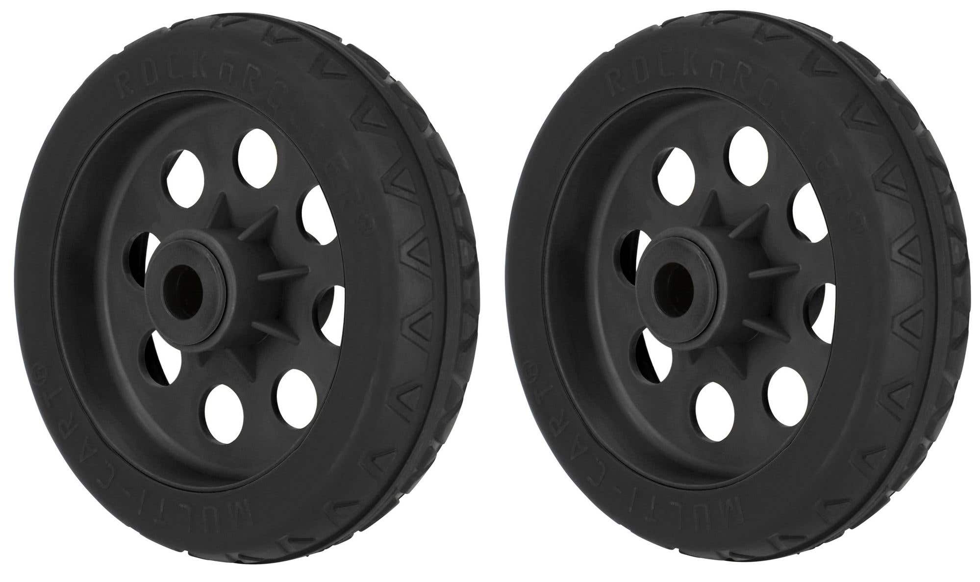 Rock-N-Roller RWHLS8X2 R-Trac Symmetrical Wheels for R12 Caster 2 Pack