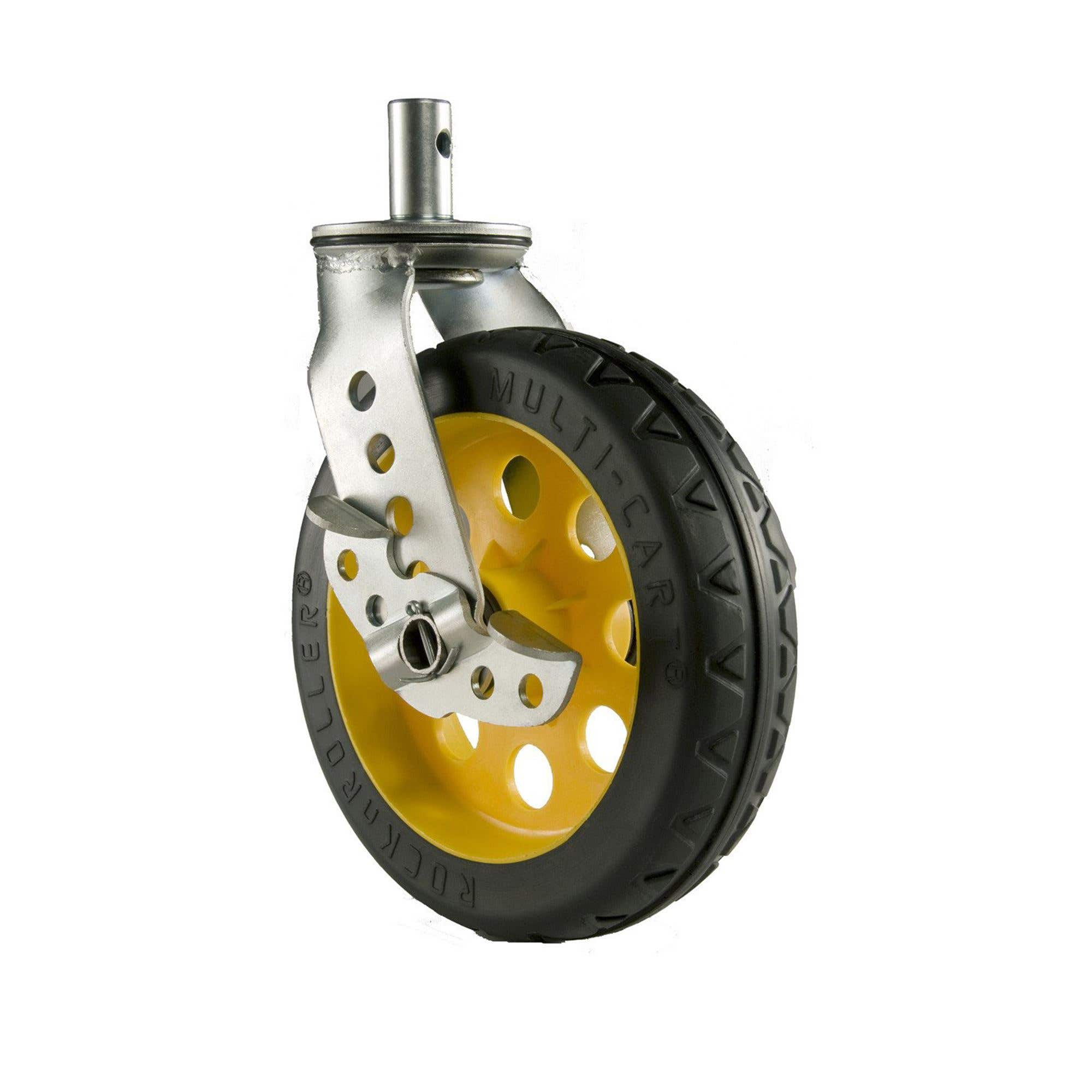Rock-N-Roller RCSTR8X2 8" x 2" R-Trac Casters with Brake for R12