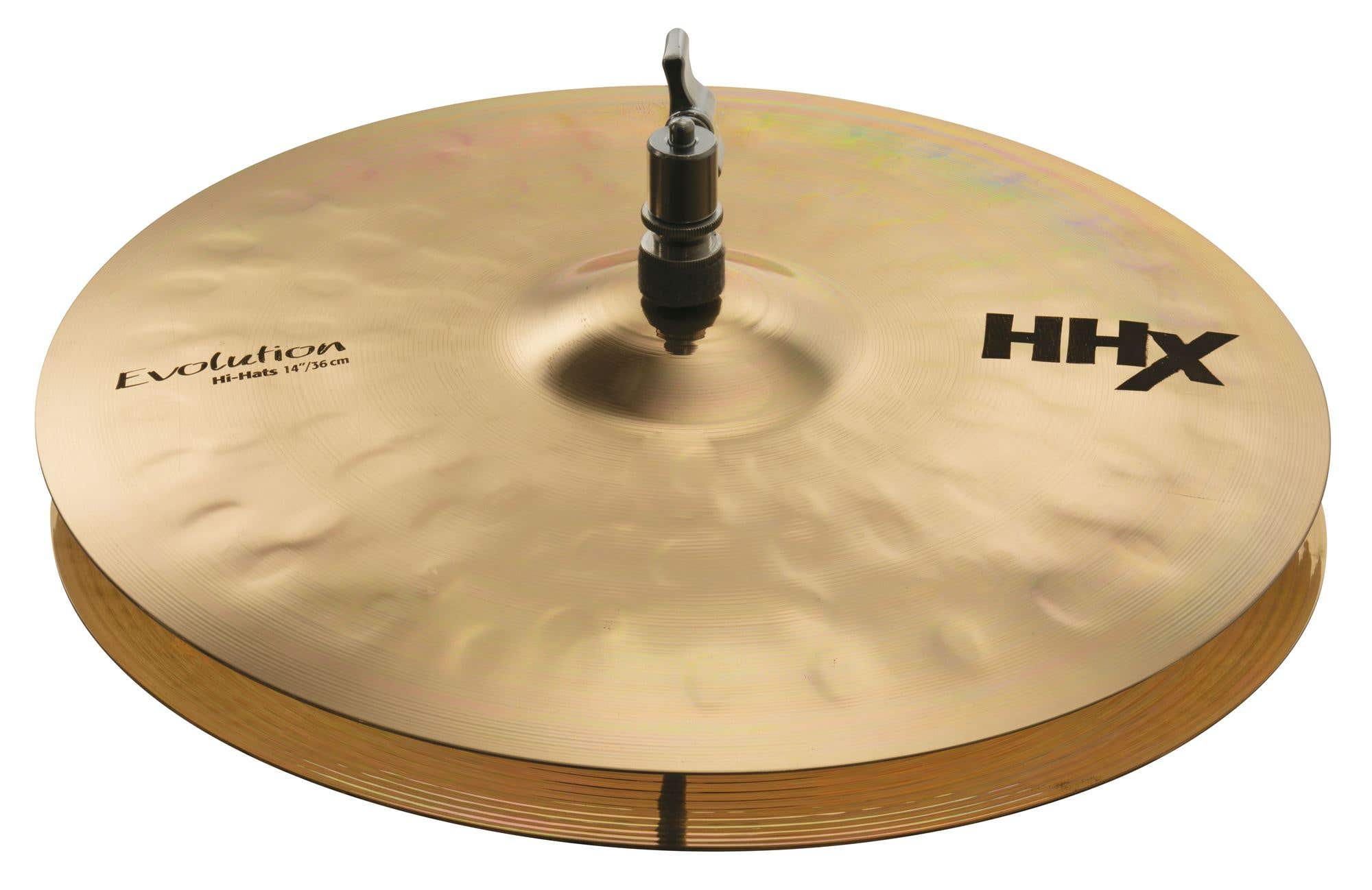 Sabian HHX Evolution HiHat Cymbals Brilliant Finish