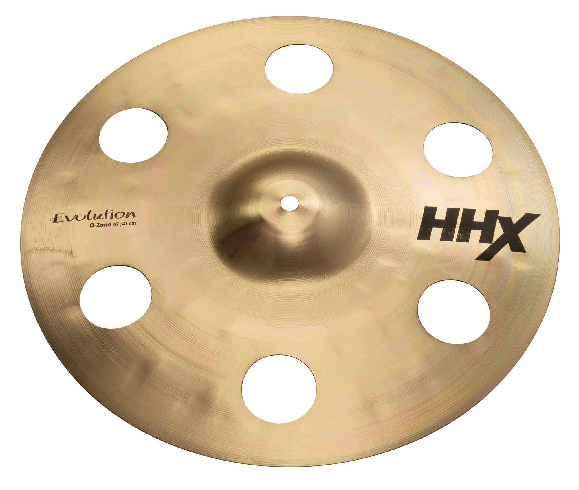 Sabian HHX Evolution OZone Crash Cymbal Brilliant Finish