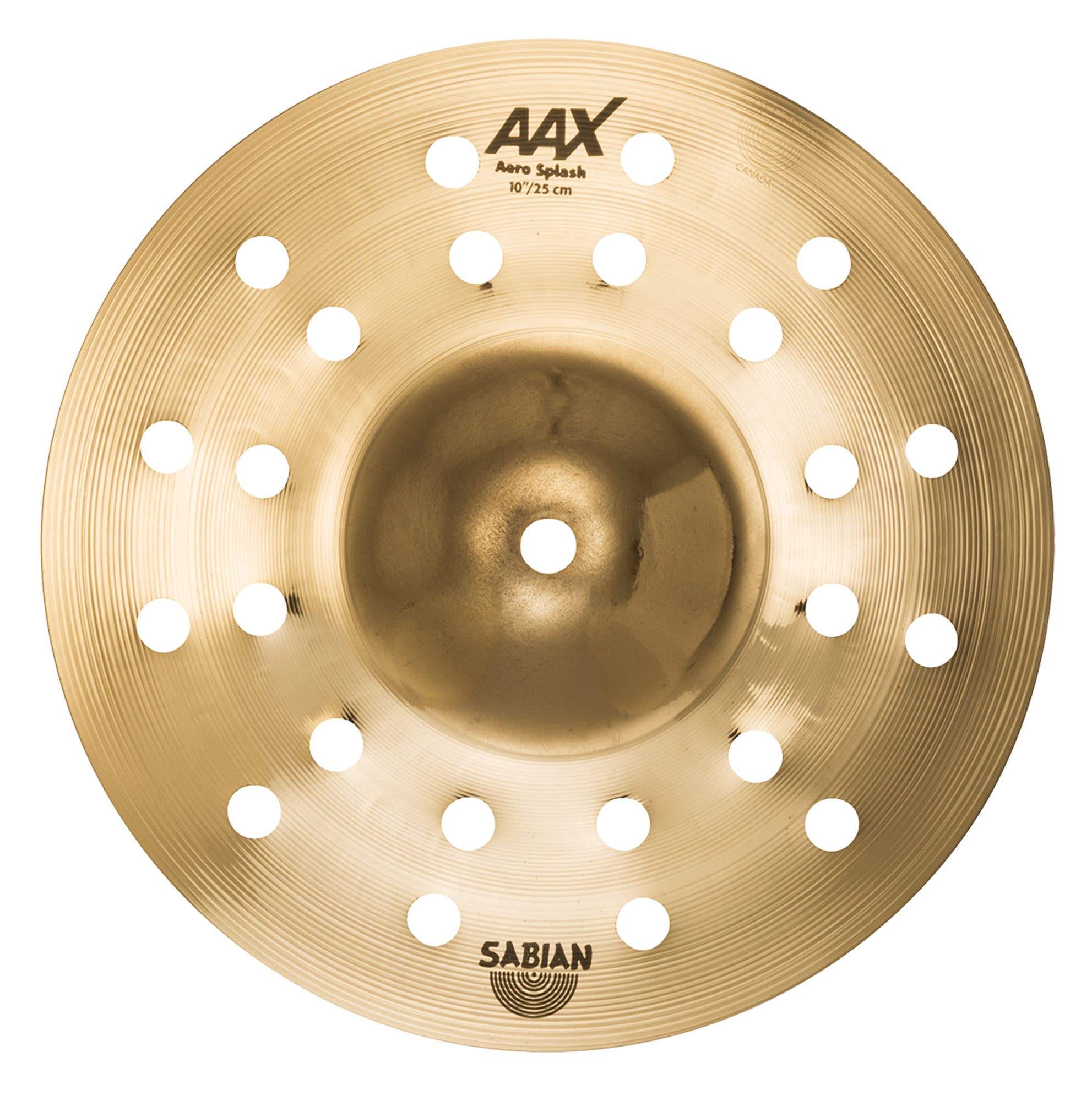 Sabian AAX Aero Splash Cymbal Brilliant Finish