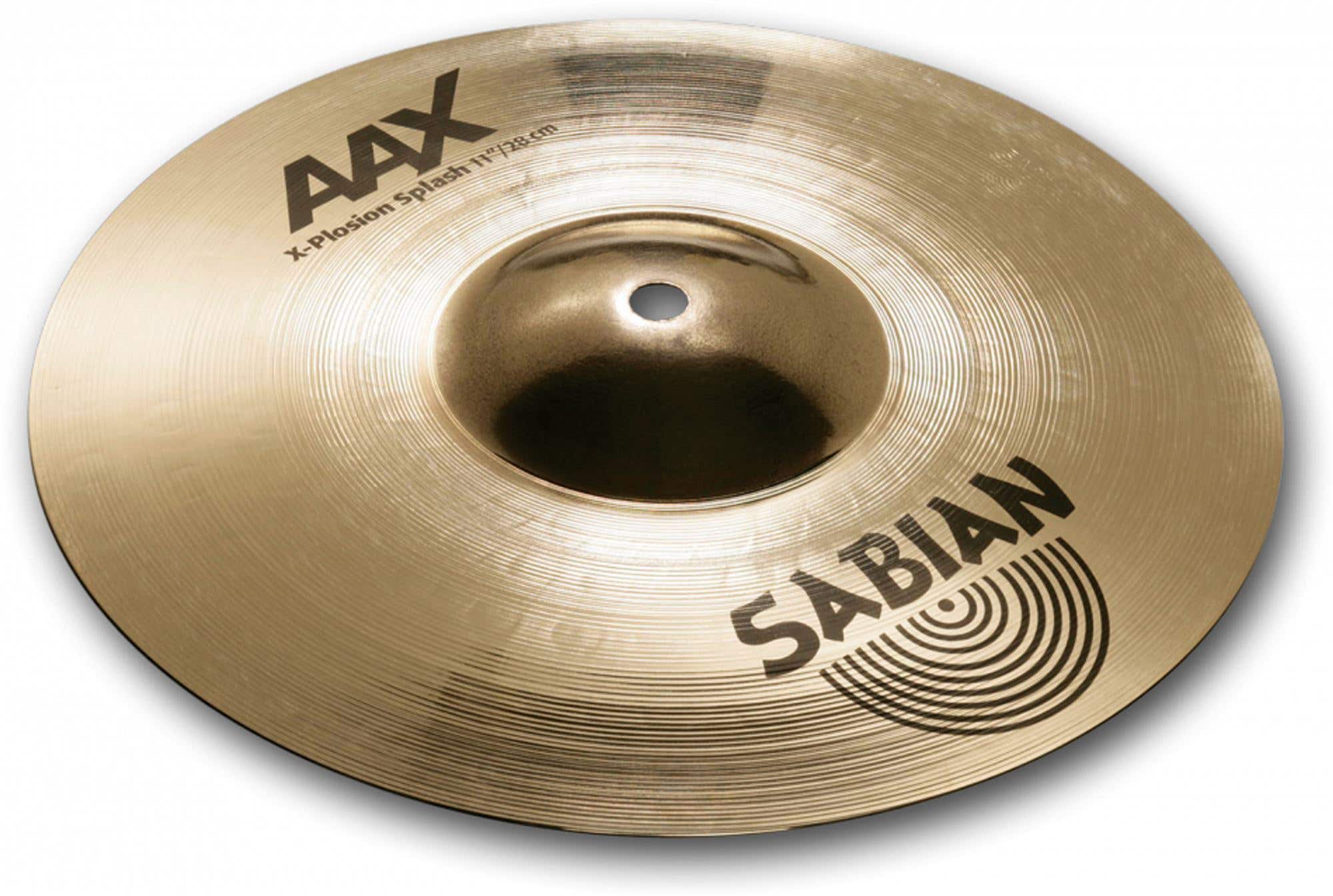 Sabian AAX 11 Inch Xplosion Splash Cymbal Brilliant Finish