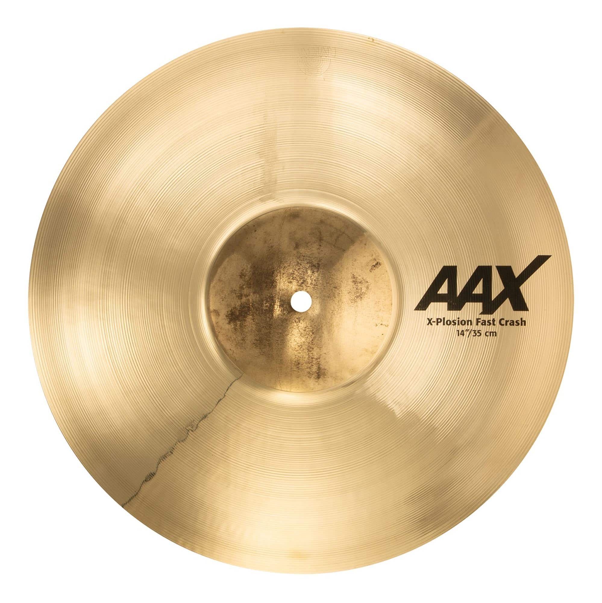 Sabian AAX 14 Inch Xplosion Fast Crash Cymbal Brilliant Finish