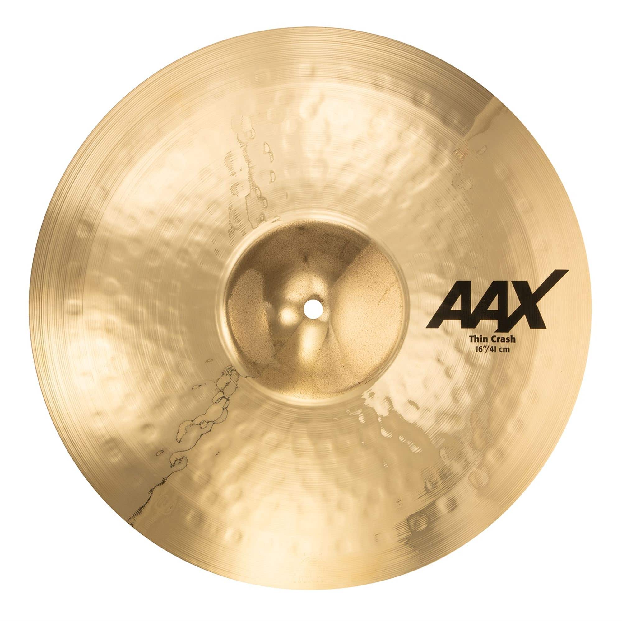 Sabian AAX Thin Crash Cymbal Brilliant Finish