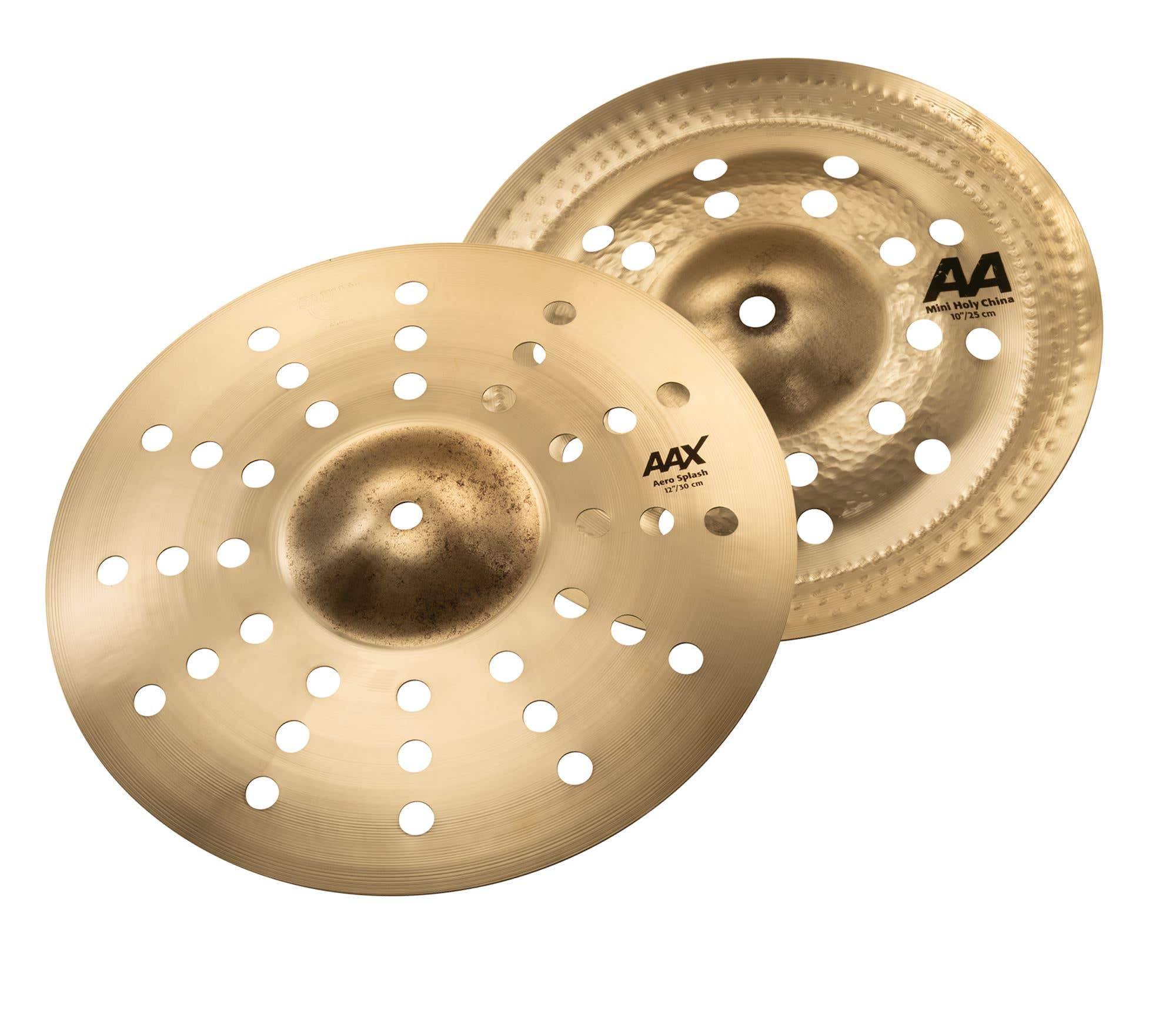 Sabian Mini Monster Stax 12 AAX Aero 10 AA Mini Holy China Cymbal