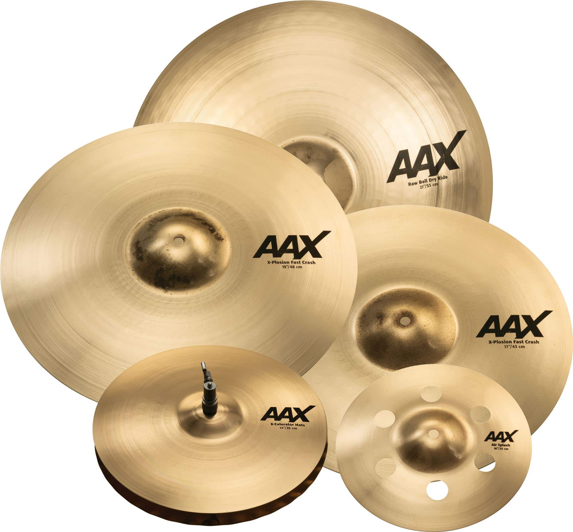 Sabian AAX Xplosion Value Added Cymbal Set with 19" X-Plosion Crash