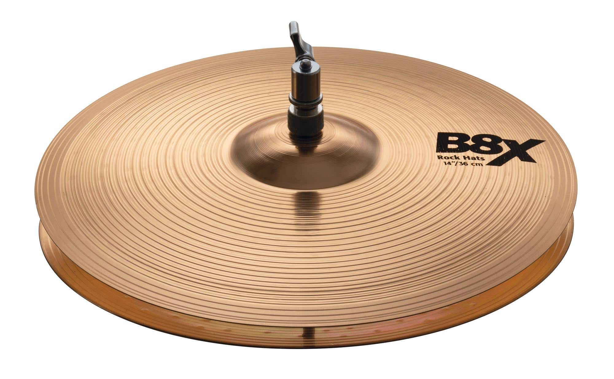 Sabian B8X 14 Inch Rock Hi Hats Pair