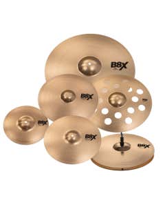 Sabian B8X Super Cymbal Set with 10" Splash and 18" O-Zone
