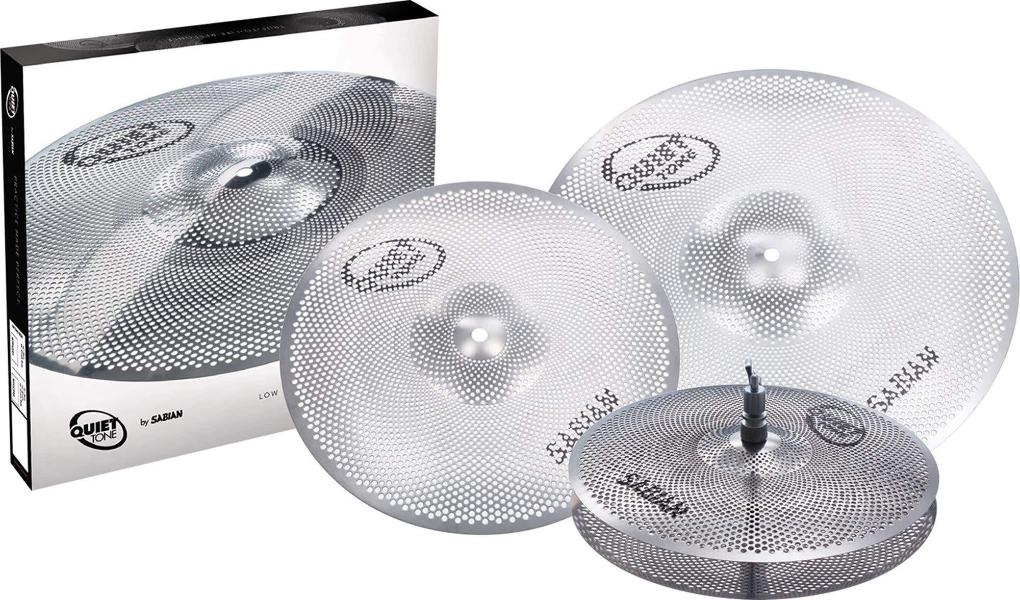 Quiet Tone QTPC502 Practice Cymbal Set
