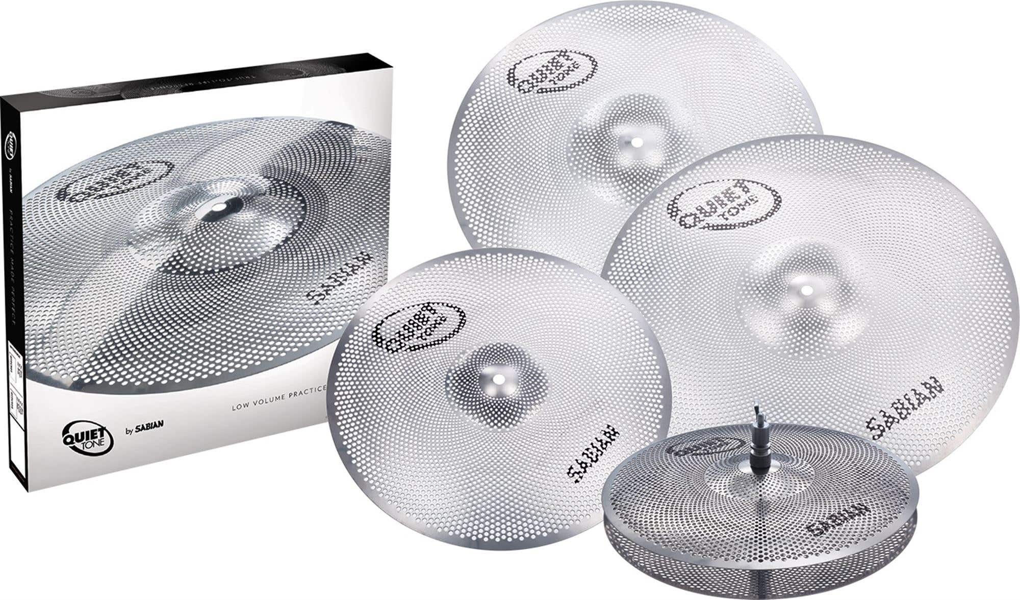 Quiet Tone QTPC504 Practice Cymbal Set