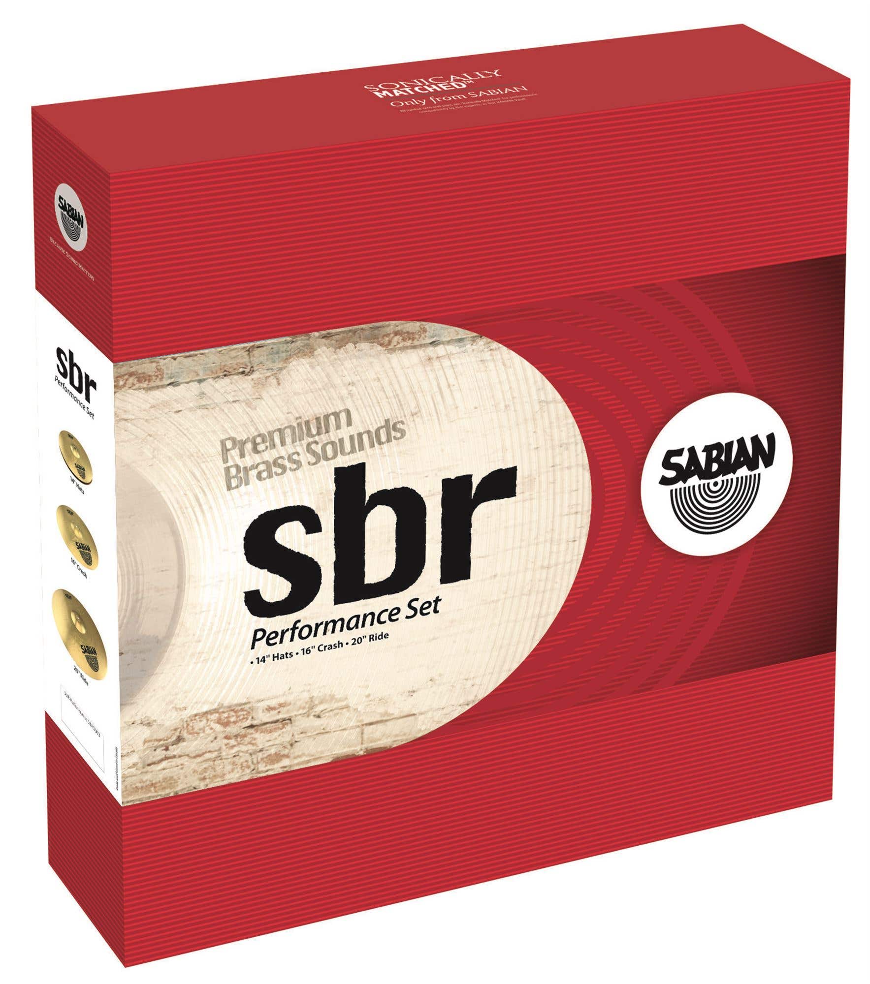 Sabian SBR Performance Cymbal Set
