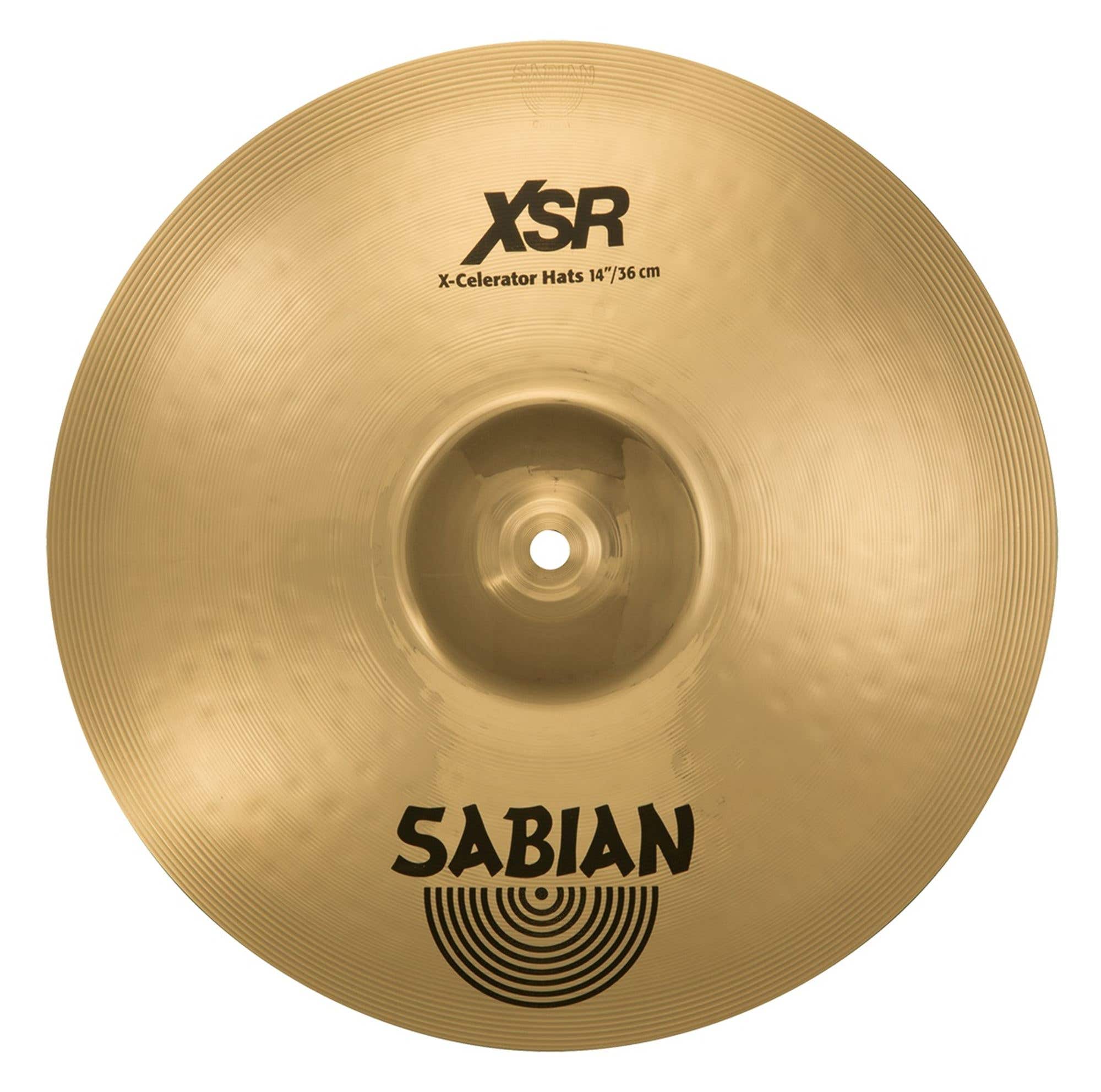 Sabian XSR1402LB 14 Inch X-Cellerator Hi Hats Brilliant Finish