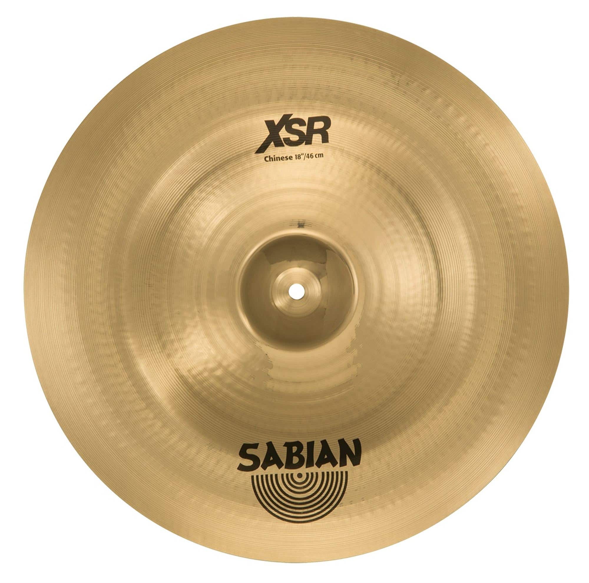 Sabian XSR 18 Inch Chinese Cymbal Brilliant Finish
