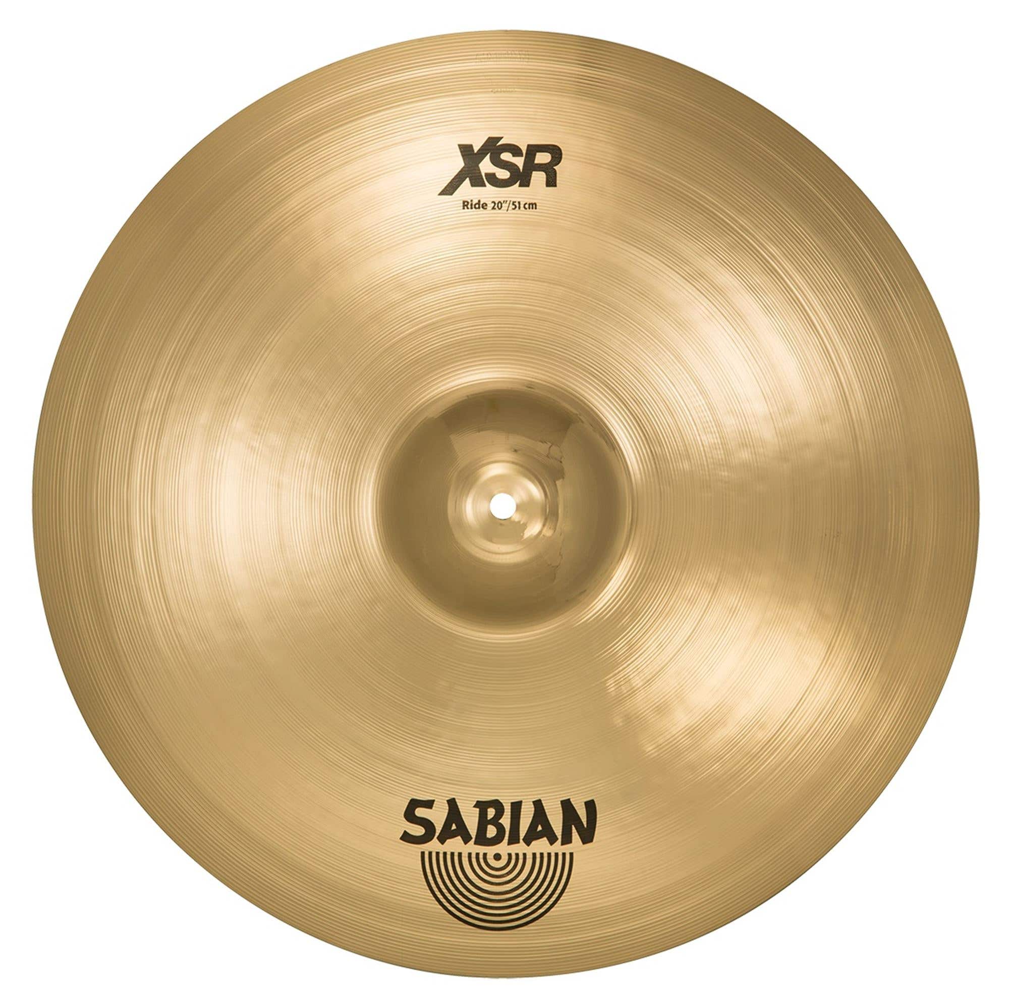 Sabian XSR 20 Inch Ride Brilliant Finish