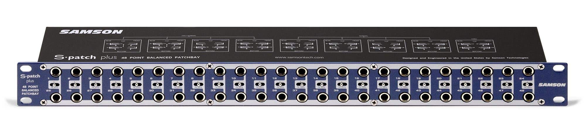 Samson SA SPATCHPLUS 48-Point Patchbay Plus
