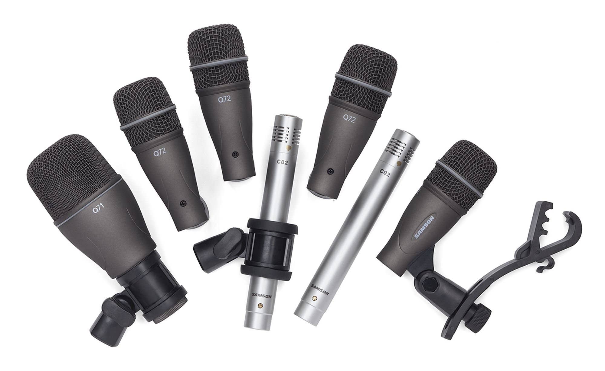 Samson DK707 7-Piece Drum Microphone Set