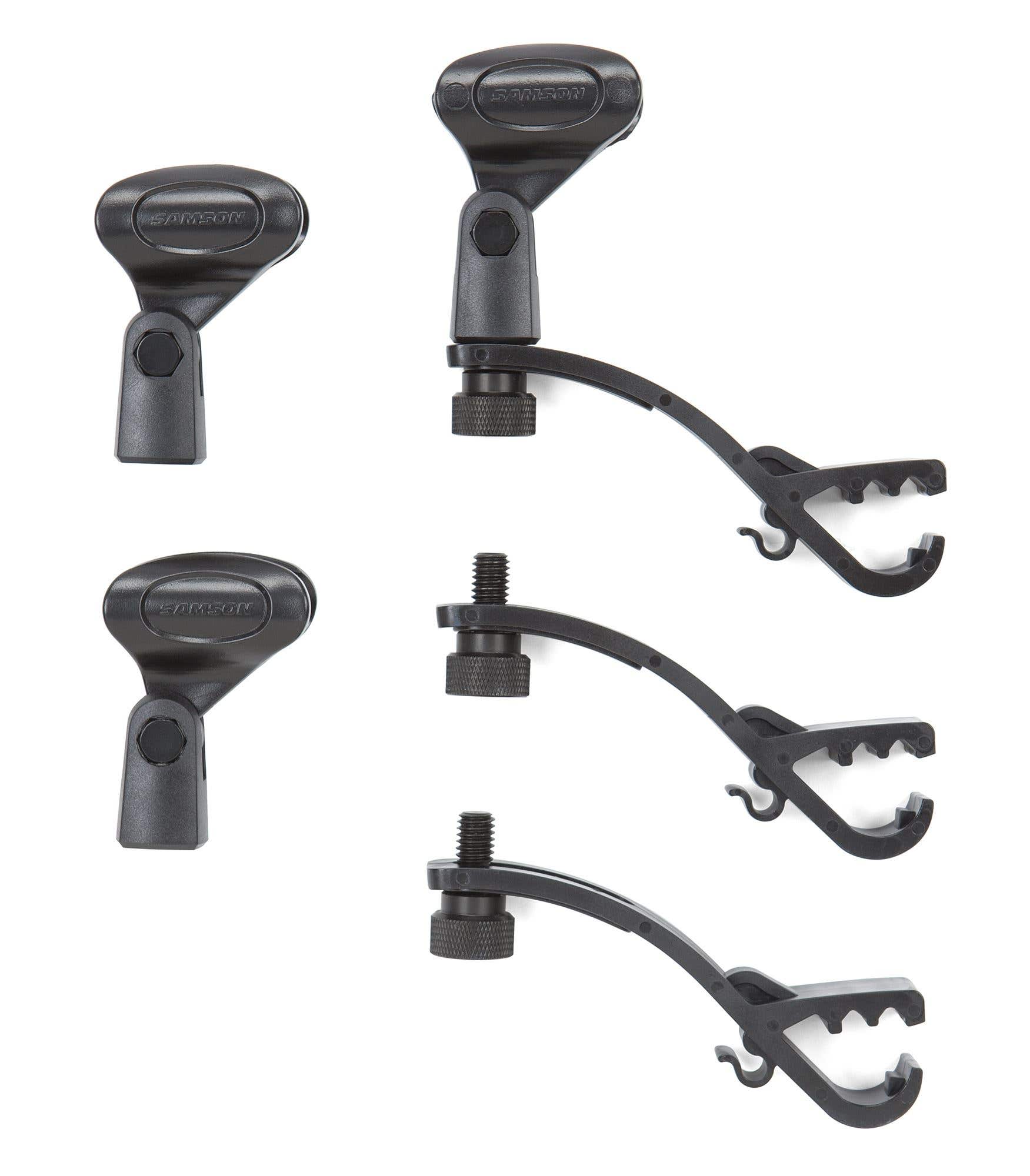 Samson SADMC200 DMC200 Drum Microphone Clip 3 Pack