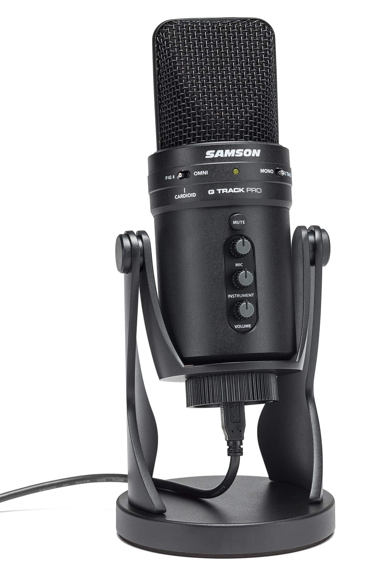 Samson G-Track Pro Studio USB Condenser Mic With Audio Interface