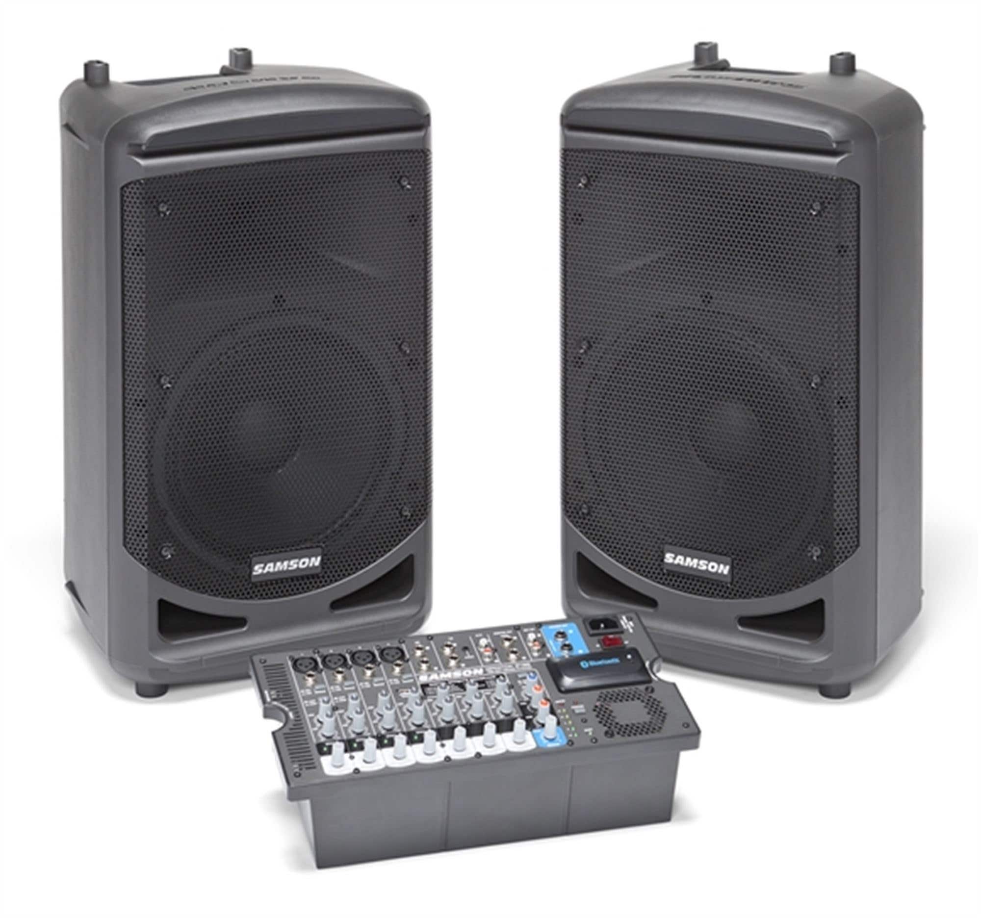 Samson Portable PA  1000w Bluetooth 10 Ch Mixer