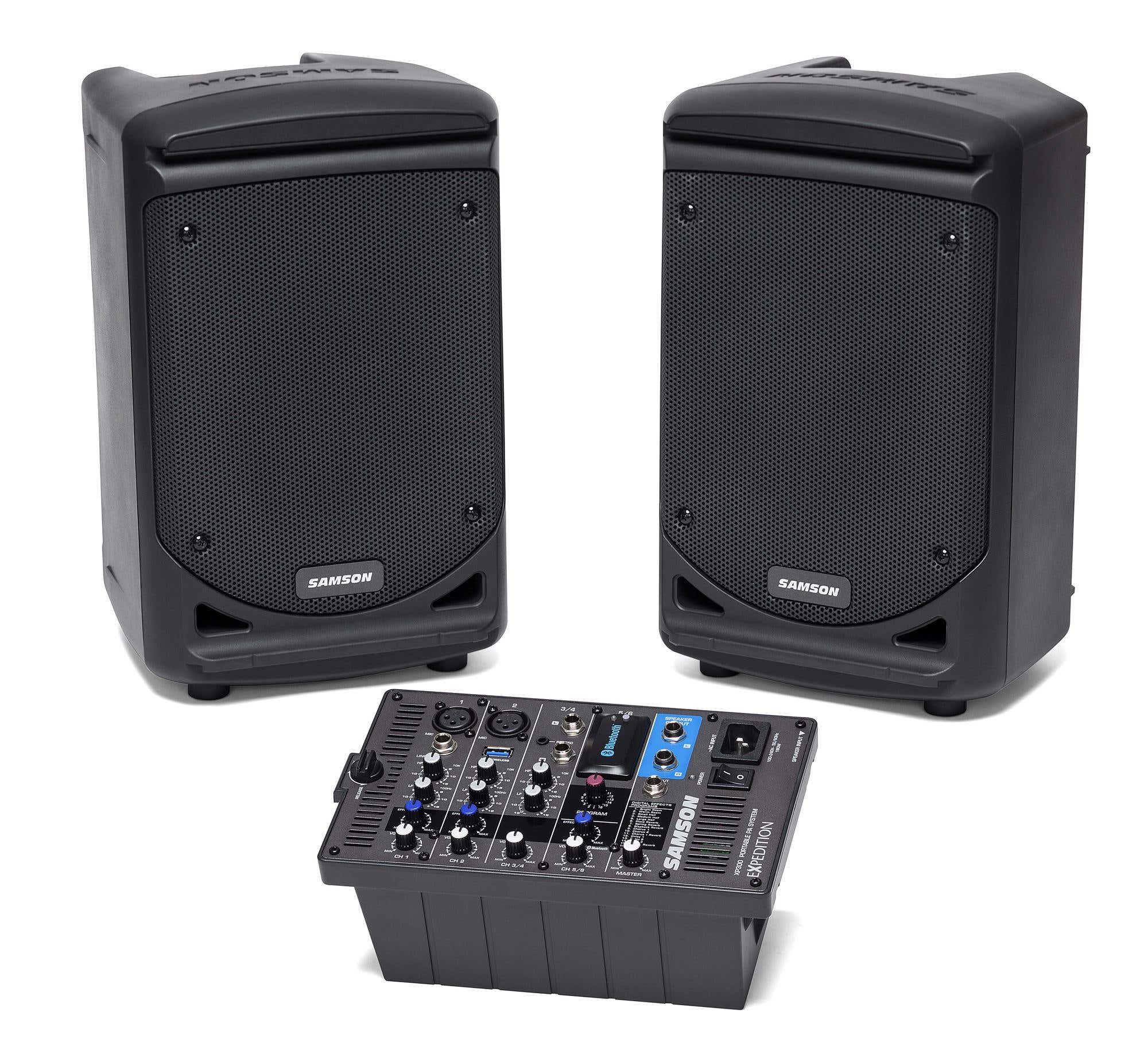 Samson XP300B 300 Watt Portable PA System With Bluetooth