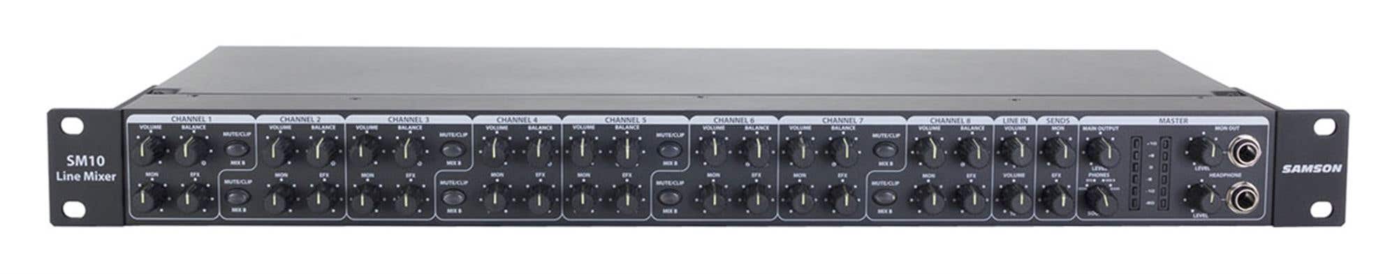 Samson SM10 Rackmount Stereo Line Mixer