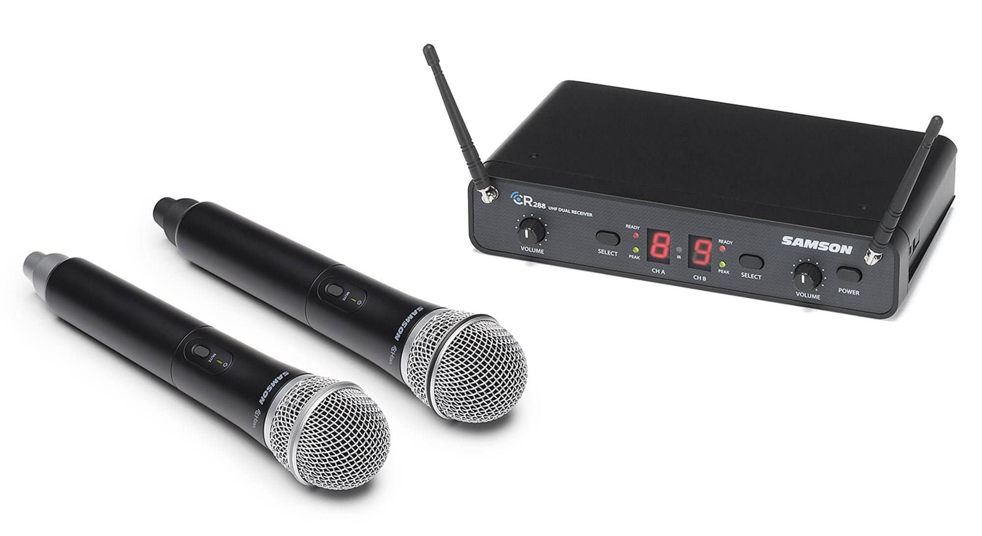 Samson Concert 288 Dual Handheld Wireless System Freq H