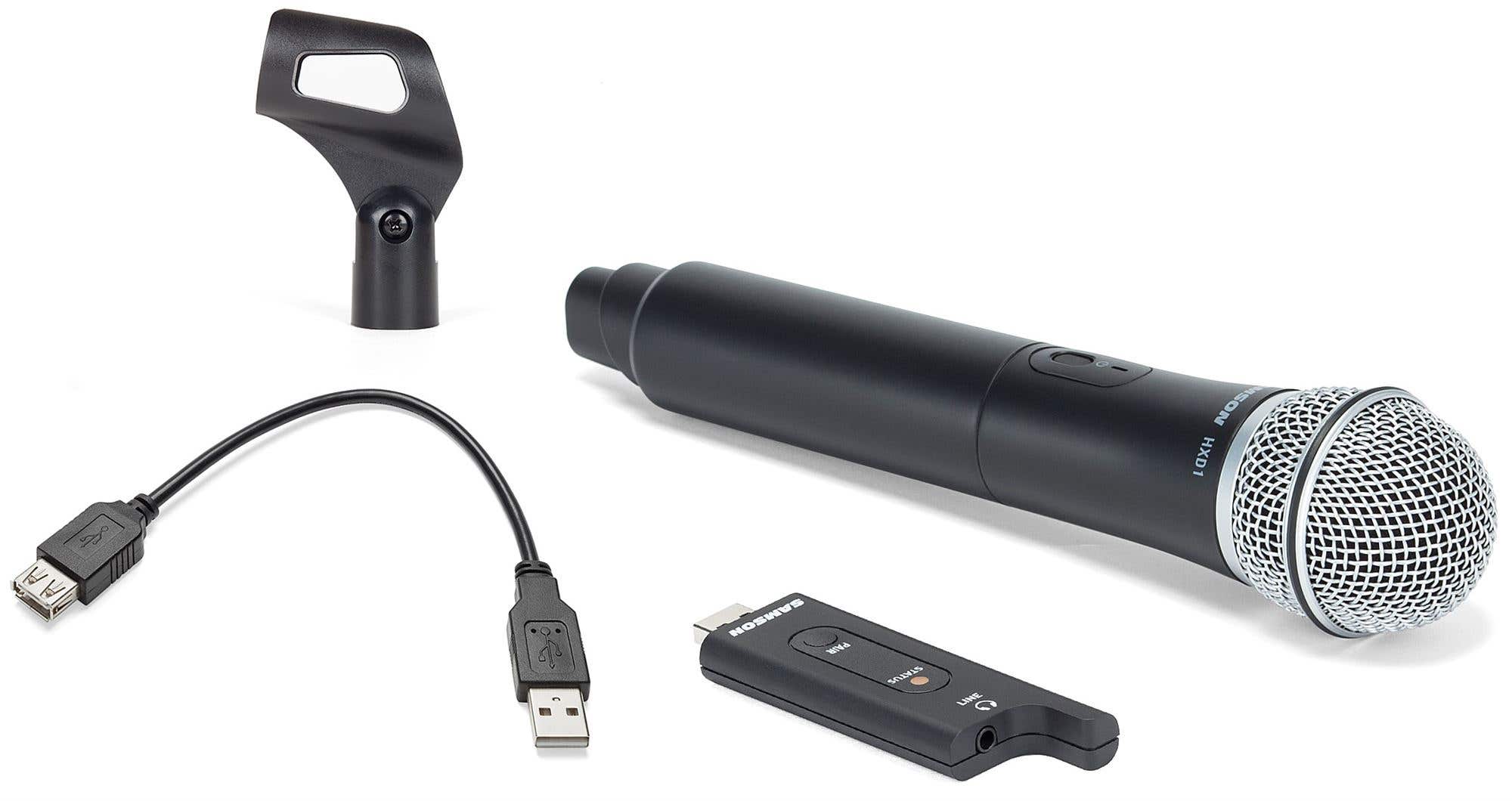 Samson XPD2 HQ6 USB Digital Wireless Handheld Microphone System