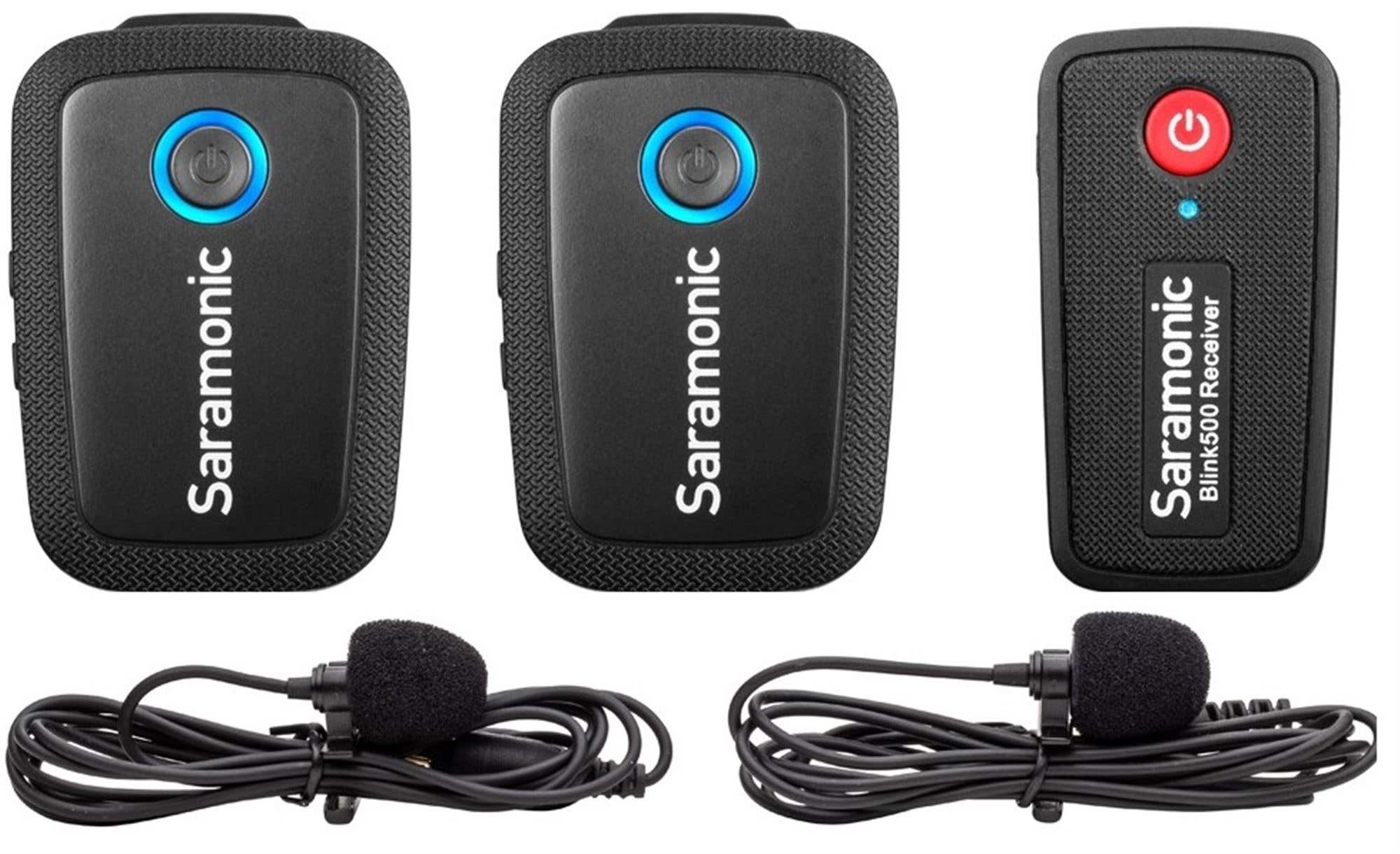 Saramonic BLINK500B2 Dual Transmitter Lavalier Camera Wireless System