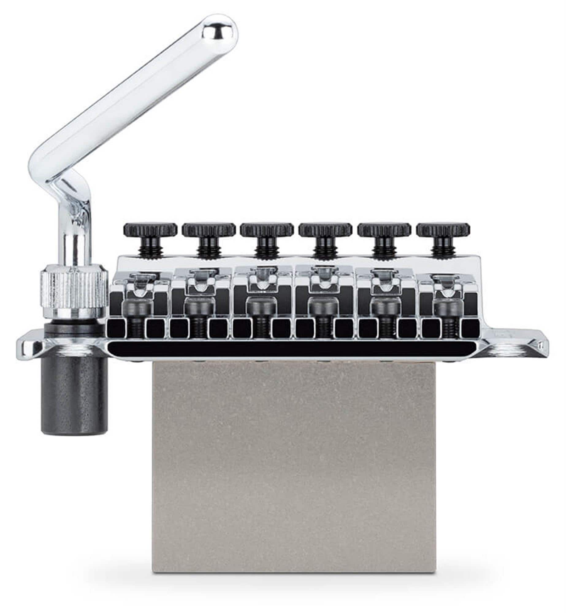 Schaller LockMeister 6 Locking Tremolo Black Chrome