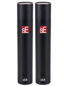 sE Electronics SE-8 Omni Pencil Condenser Microphones Pair